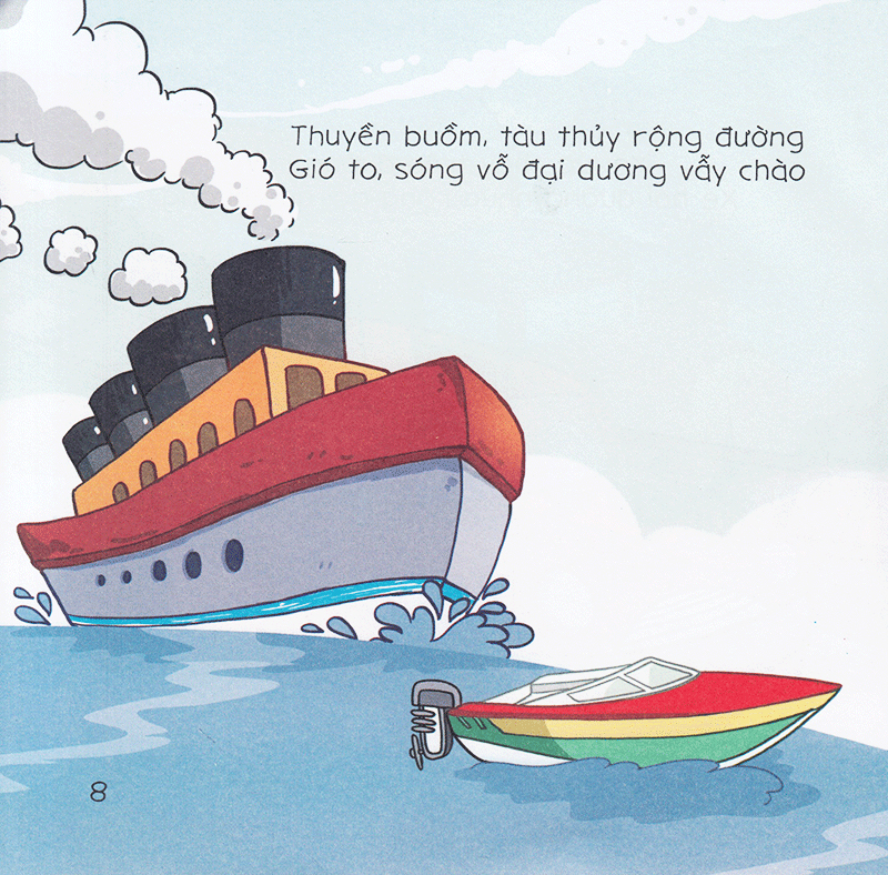 bé tập kể chuyện - phương tiện giao thông (2022) - Ảnh 9