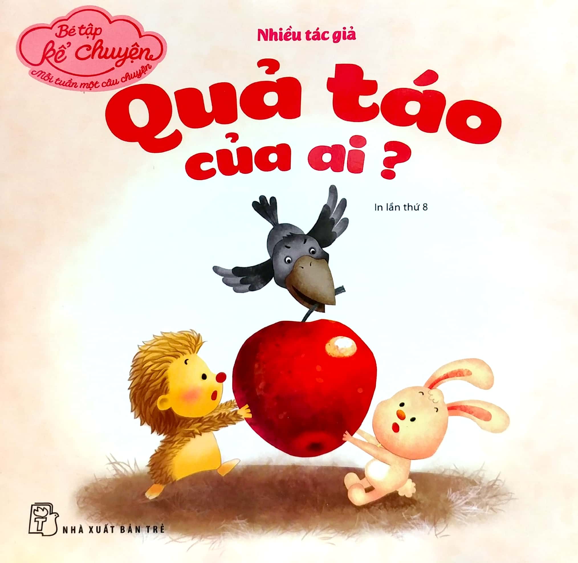 bé tập kể chuyện - quả táo của ai (tái bản 2022) - Ảnh 2
