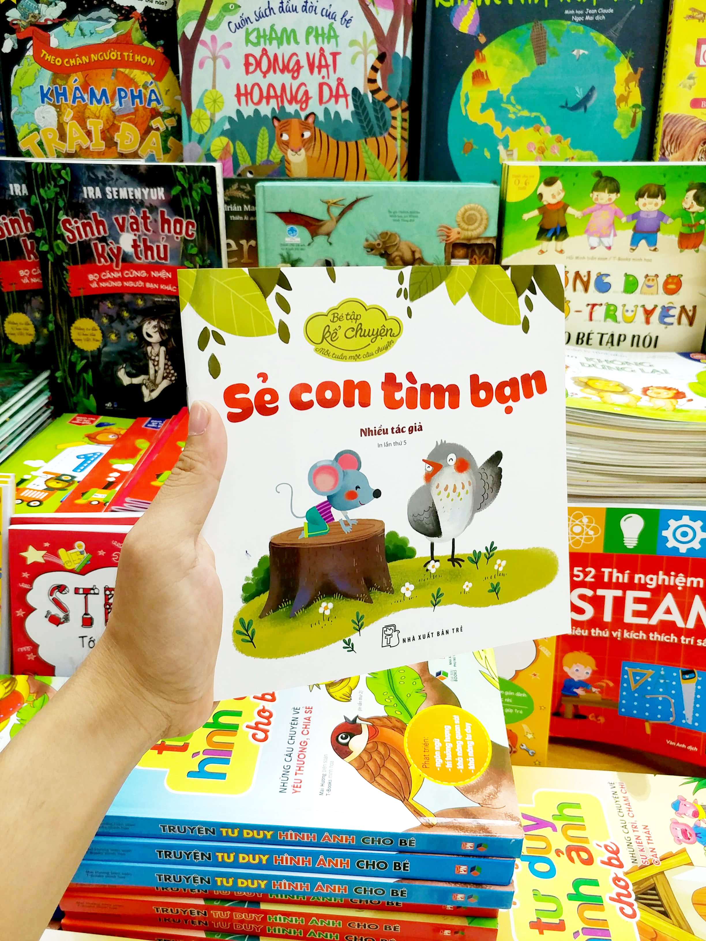 bé tập kể chuyện - sẻ con tìm bạn (tái bản 2022) - Ảnh 7