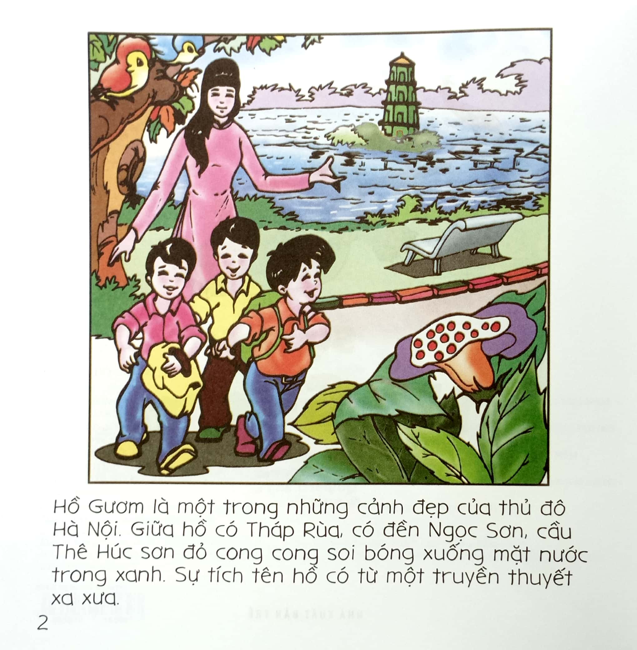 bé tập kể chuyện - sự tích hồ gươm (tái bản 2023) - Ảnh 3