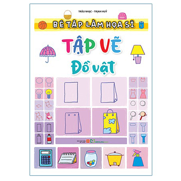 bé tập làm họa sĩ - tập vẽ đồ vật