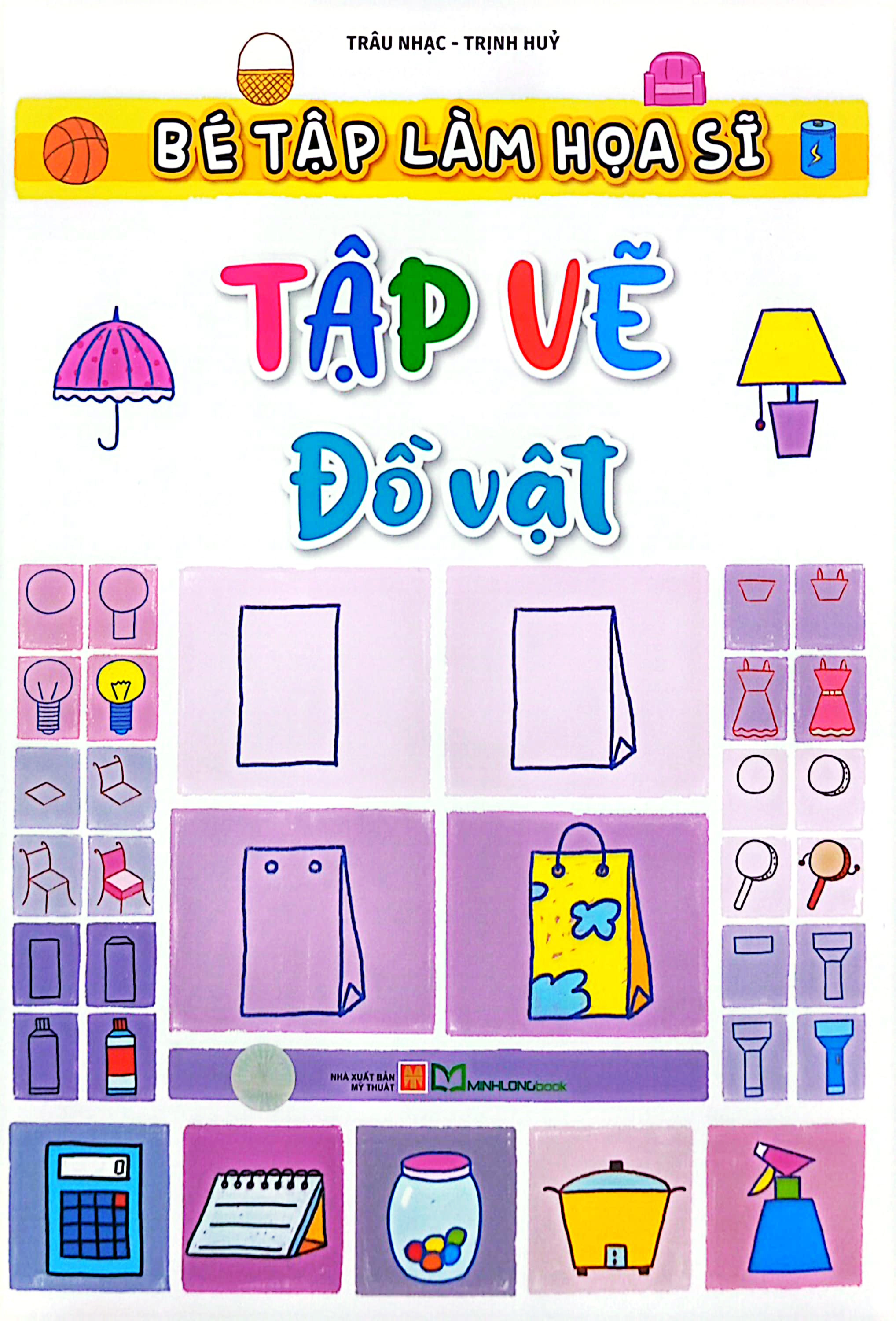 bé tập làm họa sĩ - tập vẽ đồ vật - Ảnh 2