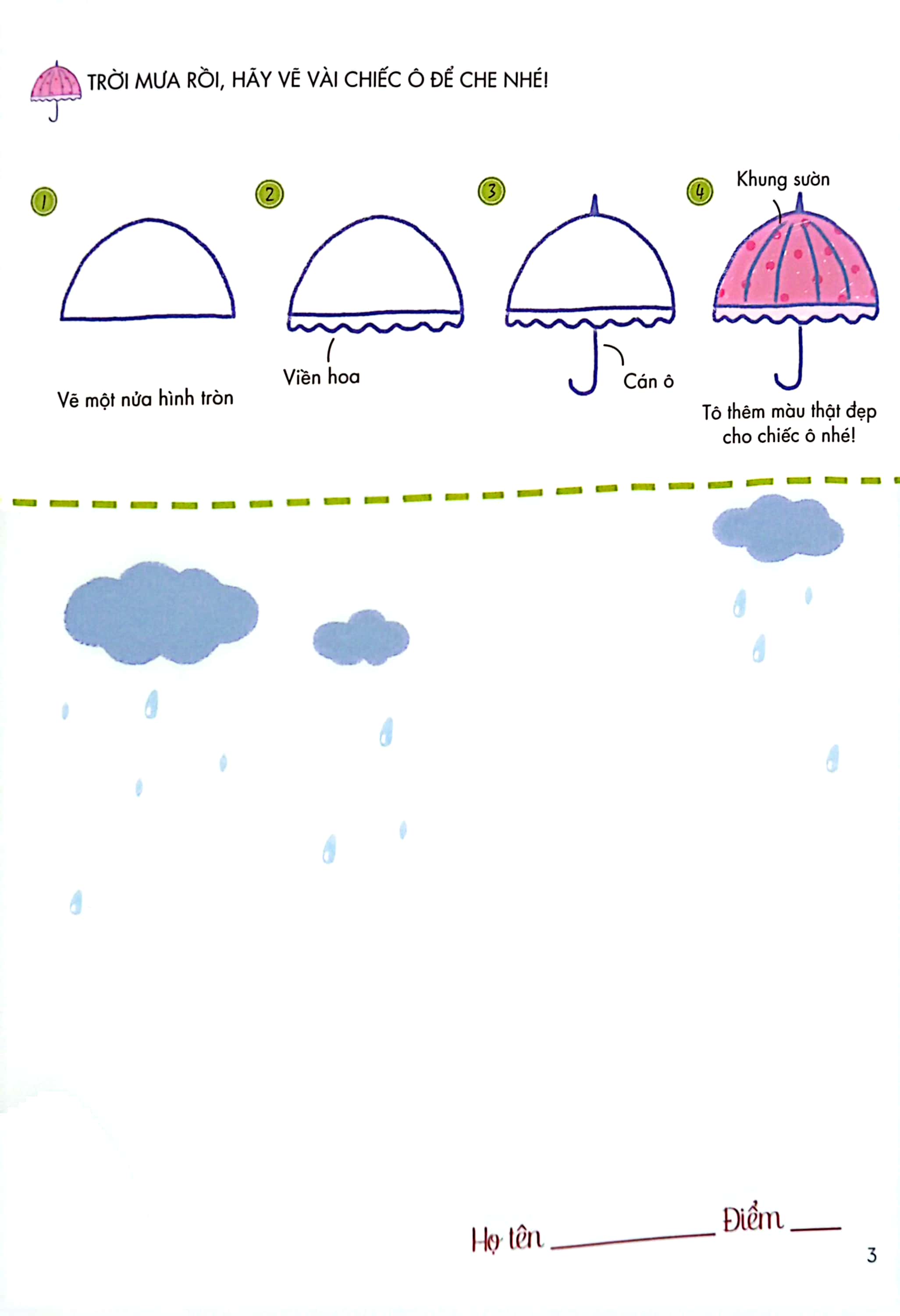 bé tập làm họa sĩ - tập vẽ đồ vật - Ảnh 4