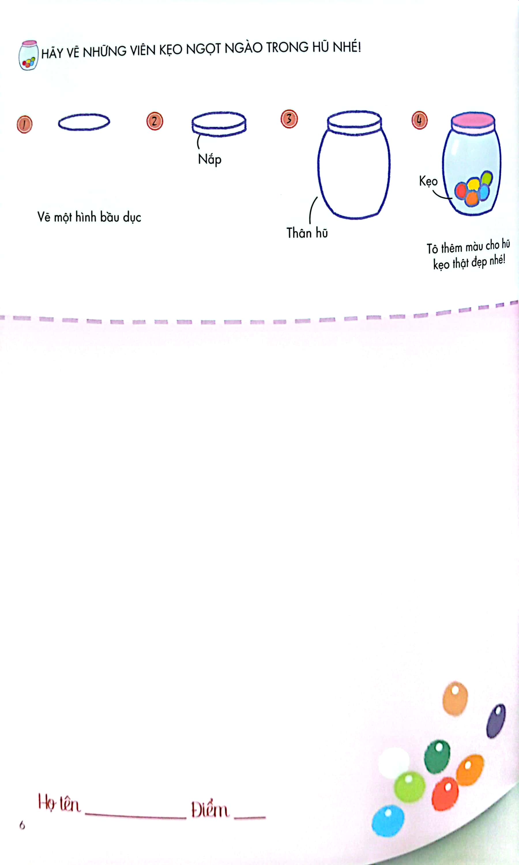 bé tập làm họa sĩ - tập vẽ đồ vật - Ảnh 7