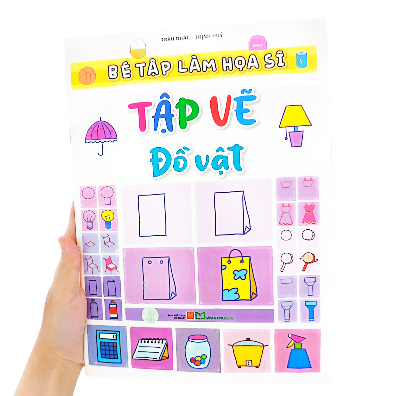 bé tập làm họa sĩ - tập vẽ đồ vật - Ảnh 9