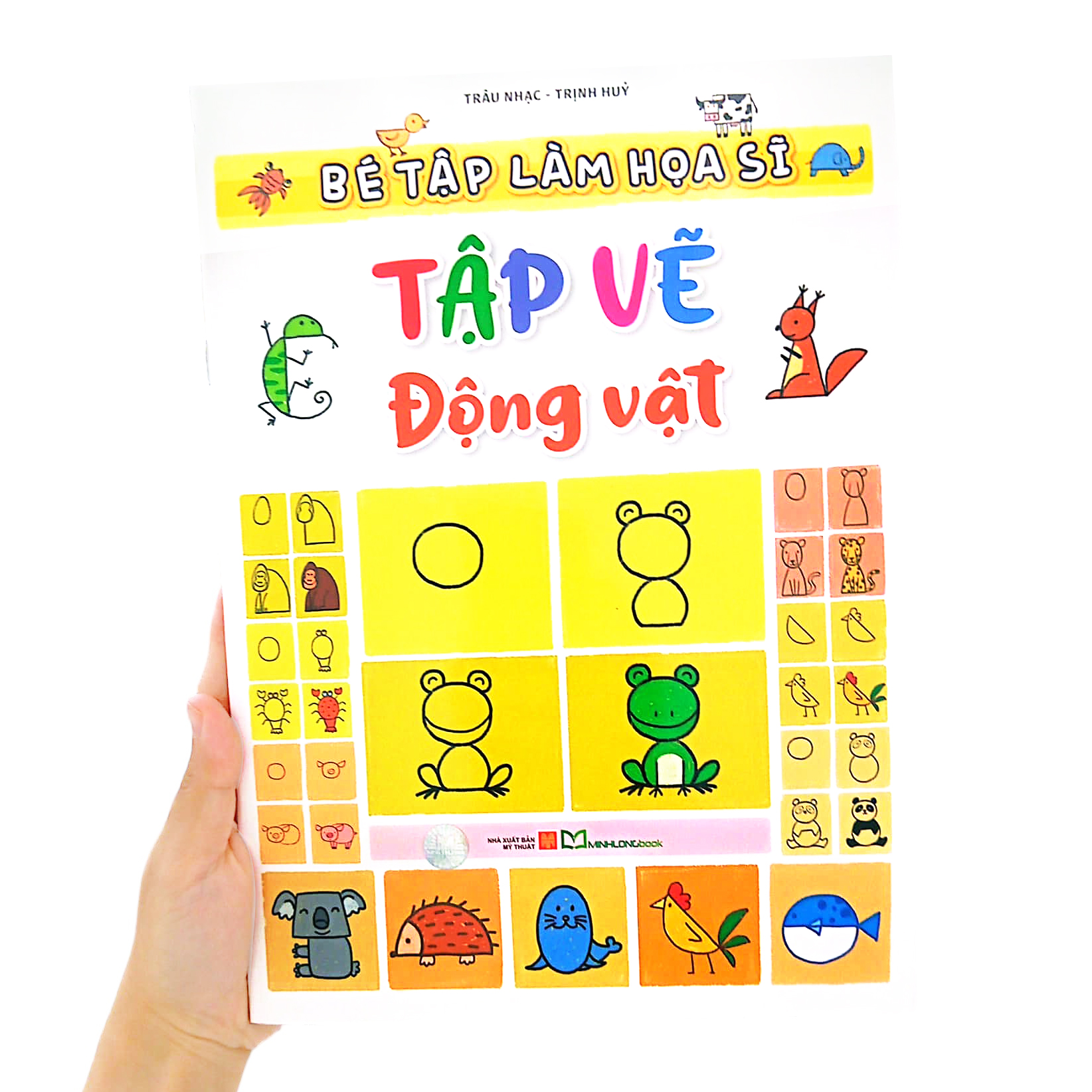 bé tập làm họa sĩ - tập vẽ động vật - Ảnh 9