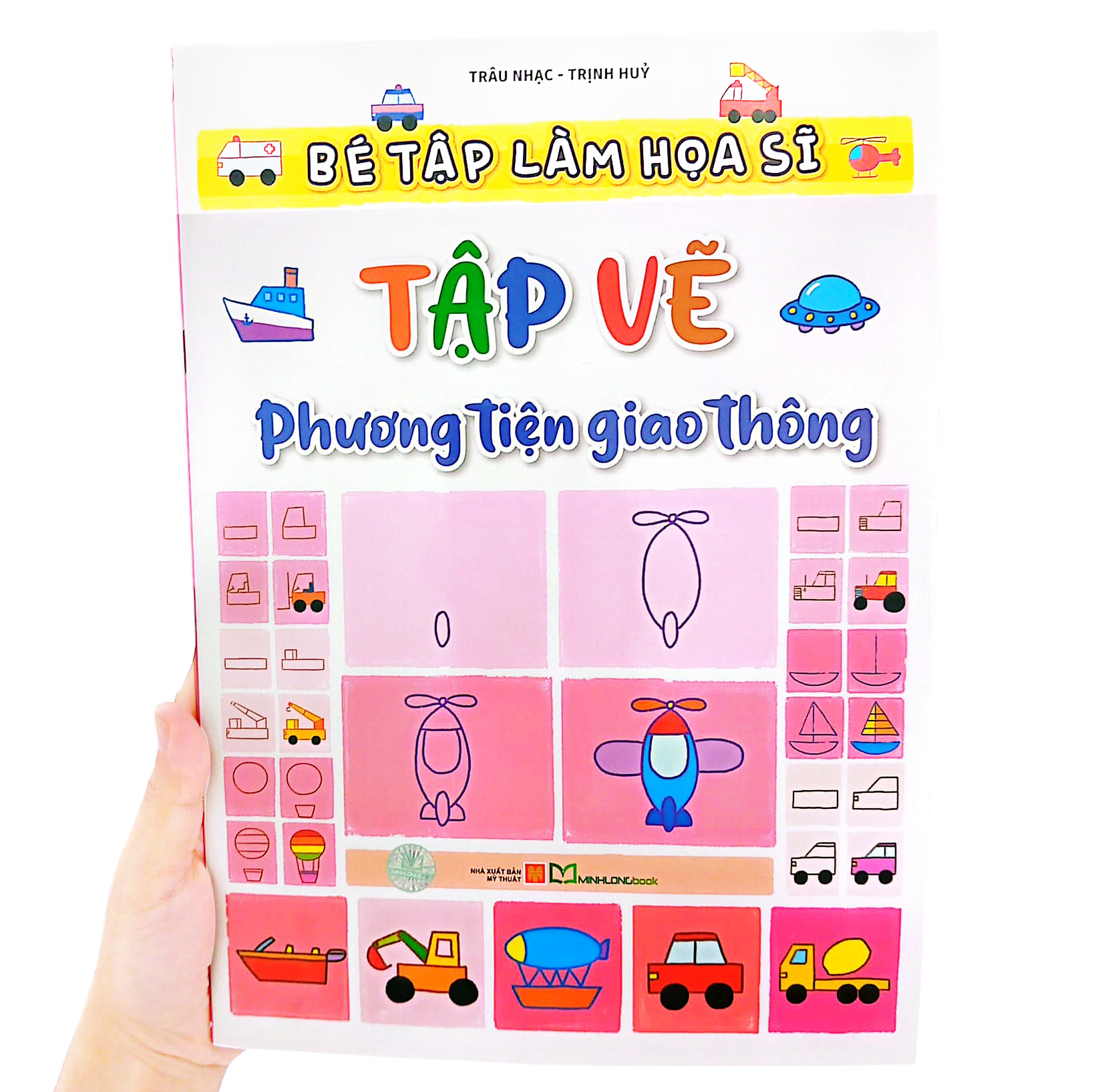 bé tập làm họa sĩ - tập vẽ phương tiện giao thông - Ảnh 10