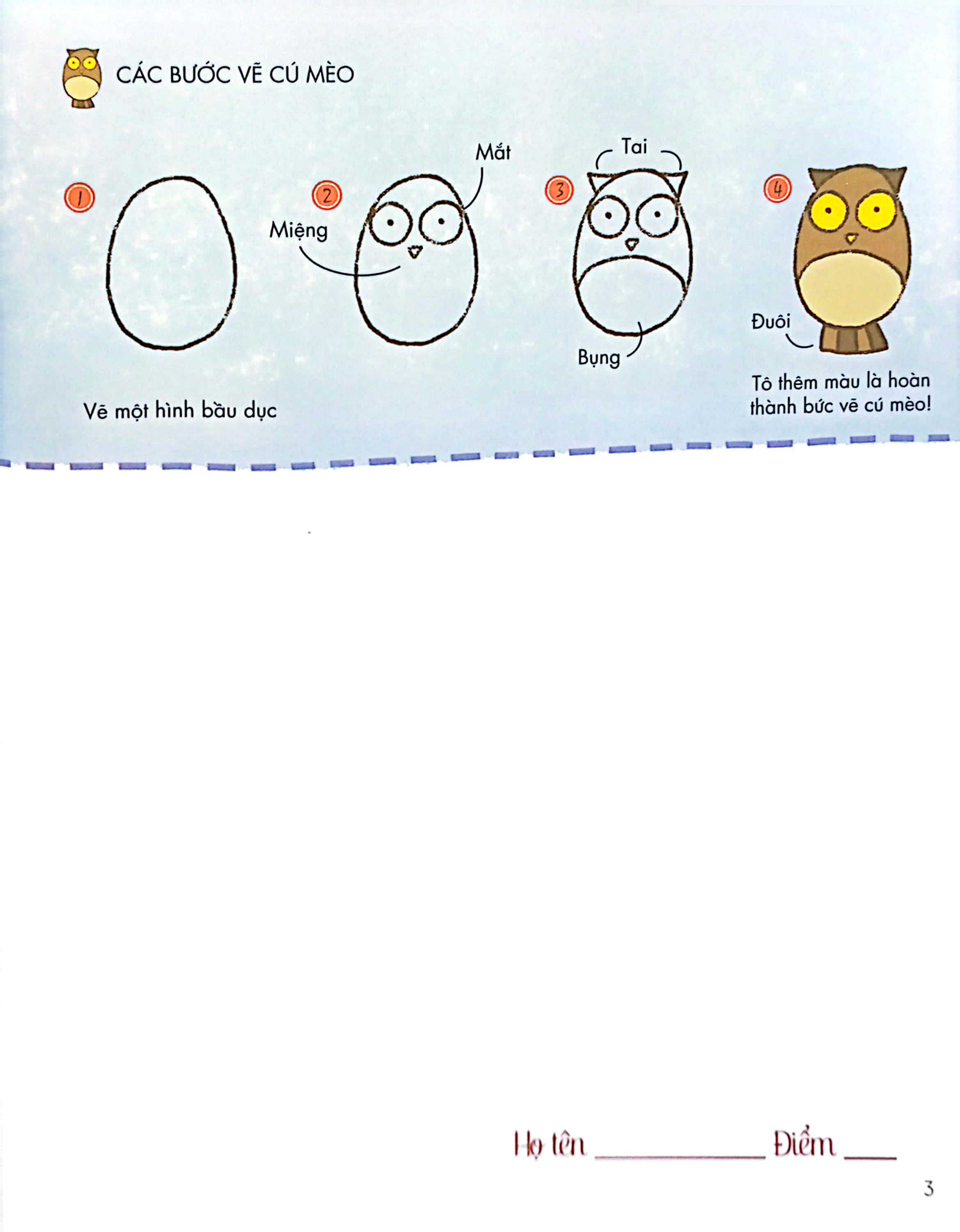 bé tập làm họa sĩ - tập vẽ từ đường cong - Ảnh 4