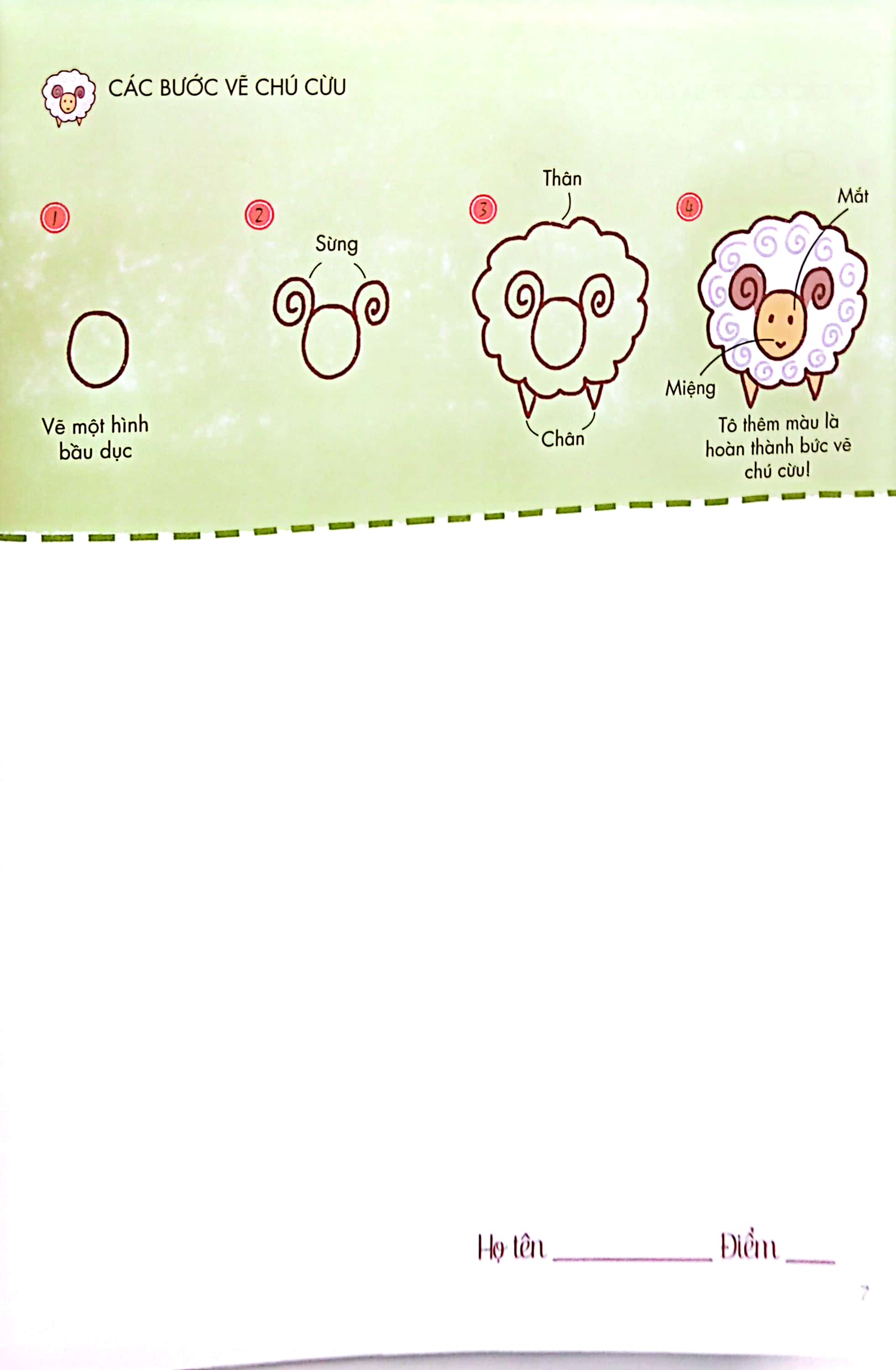 bé tập làm họa sĩ - tập vẽ từ đường cong - Ảnh 8