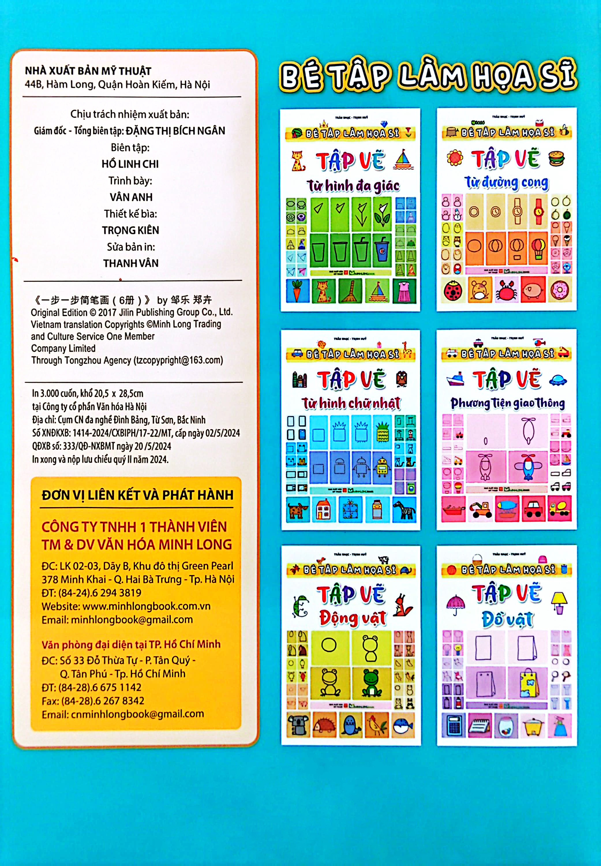 bé tập làm họa sĩ - tập vẽ từ hình chữ nhật - Ảnh 7