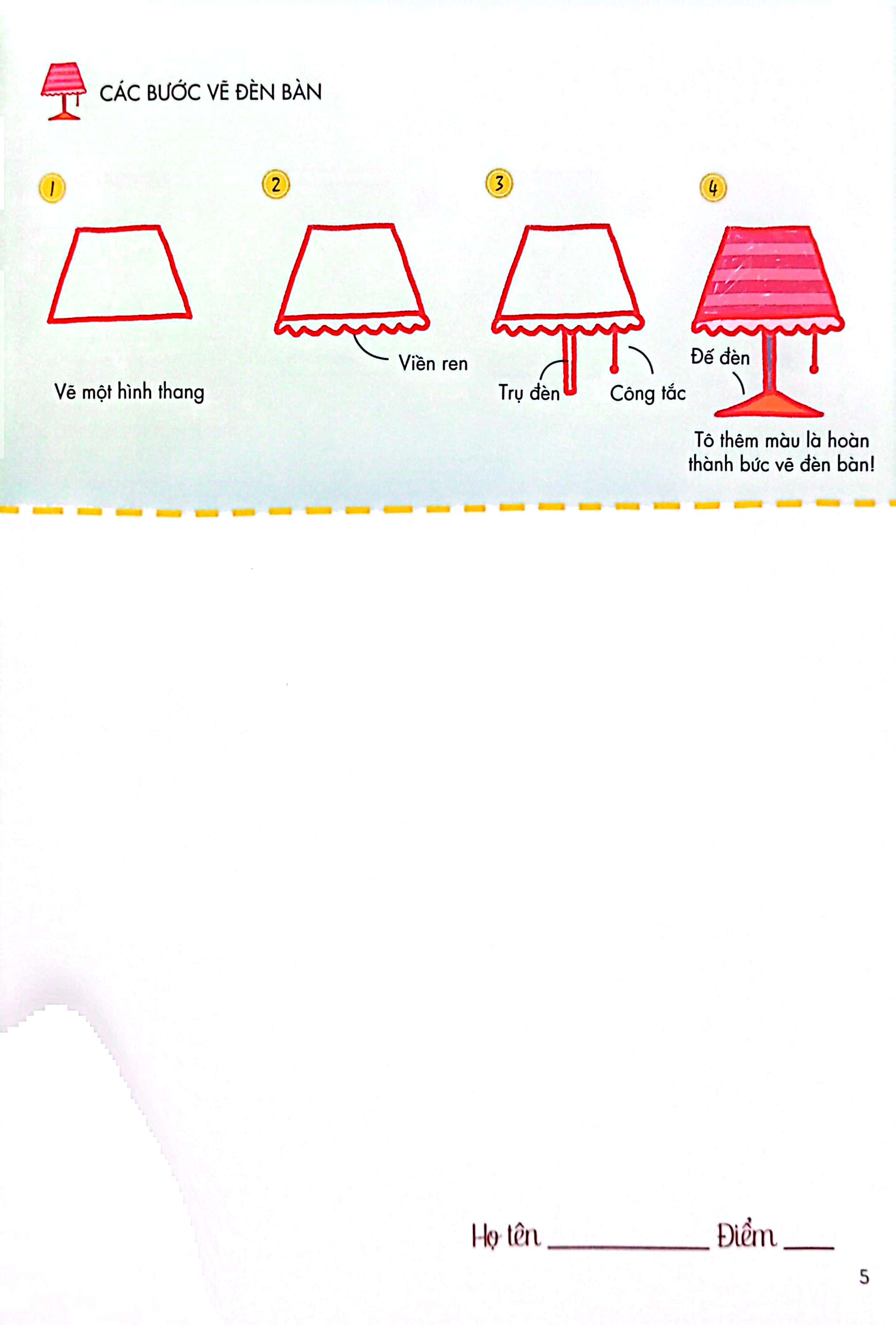 bé tập làm họa sĩ - tập vẽ từ hình đa giác - Ảnh 6