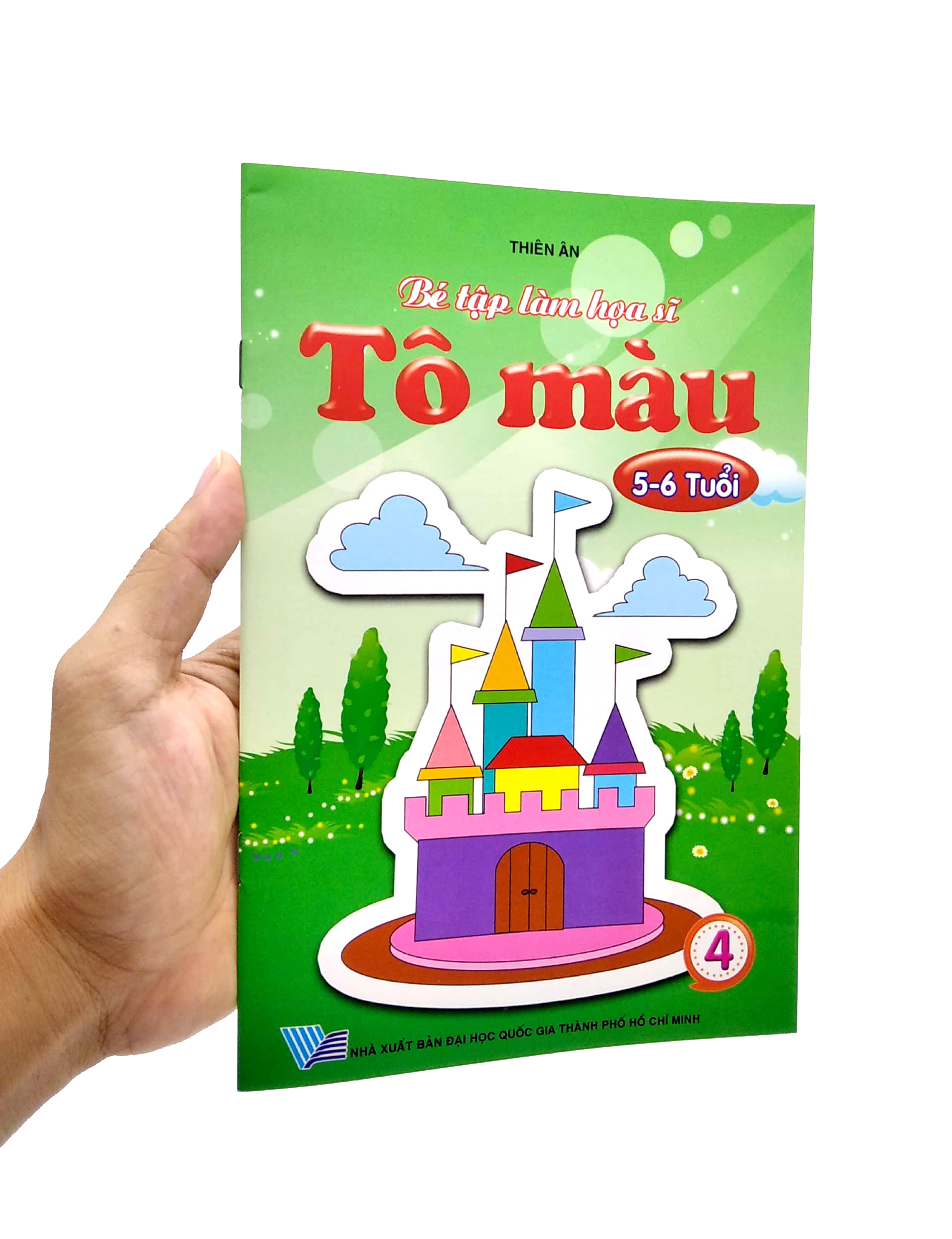bé tập làm họa sĩ - tô màu (5-6 tuổi) - Ảnh 7