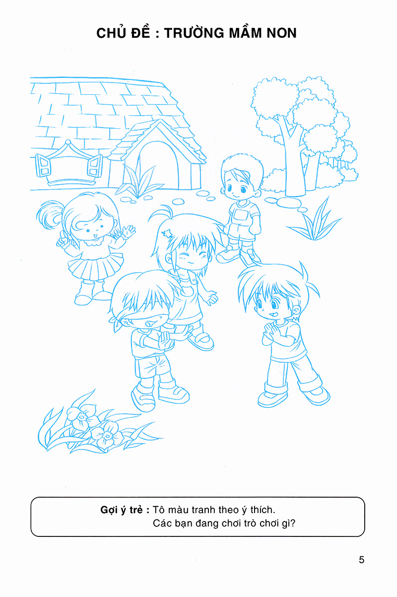 bé tập tạo hình 4-5 tuổi - Ảnh 5