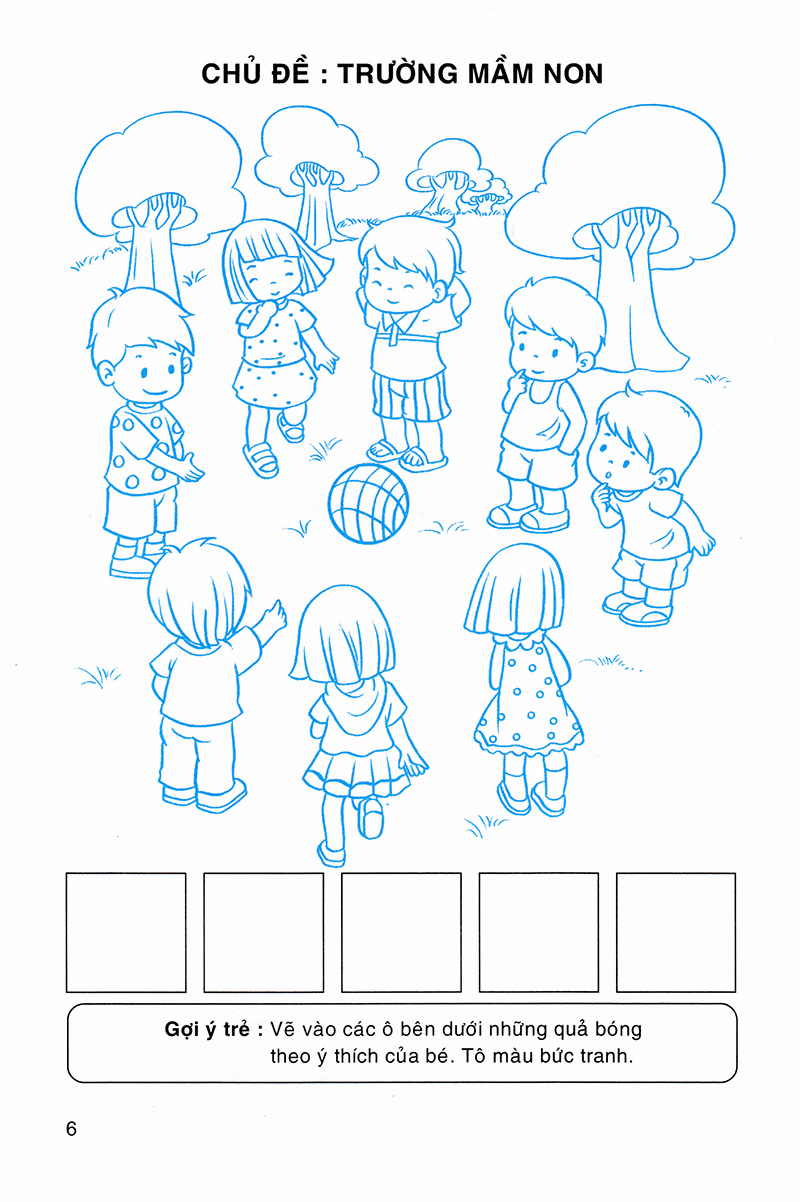 bé tập tạo hình 4-5 tuổi - Ảnh 6