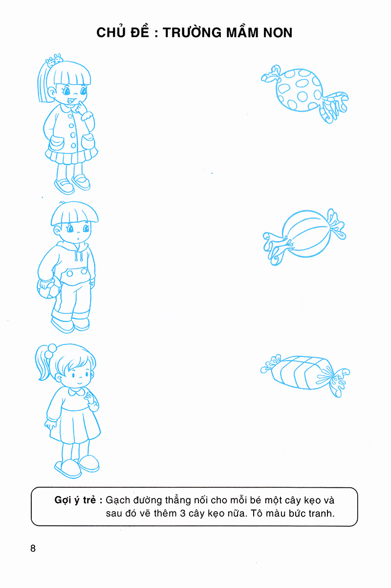 bé tập tạo hình 4-5 tuổi - Ảnh 8