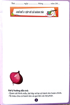 bé tập tạo hình rau củ quả - Ảnh 5