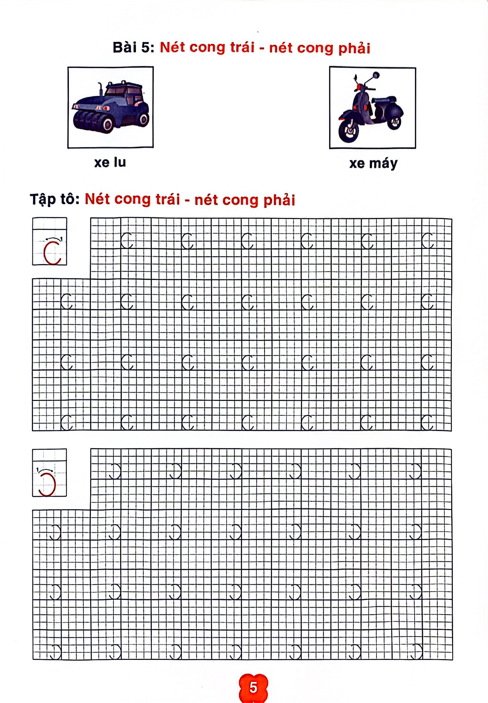 bé tập tô chữ cái - Ảnh 7