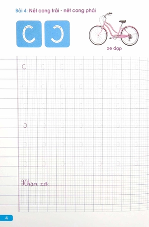 bé tập tô chữ cái - dành cho trẻ mẫu giáo (tái bản 2023) - Ảnh 8