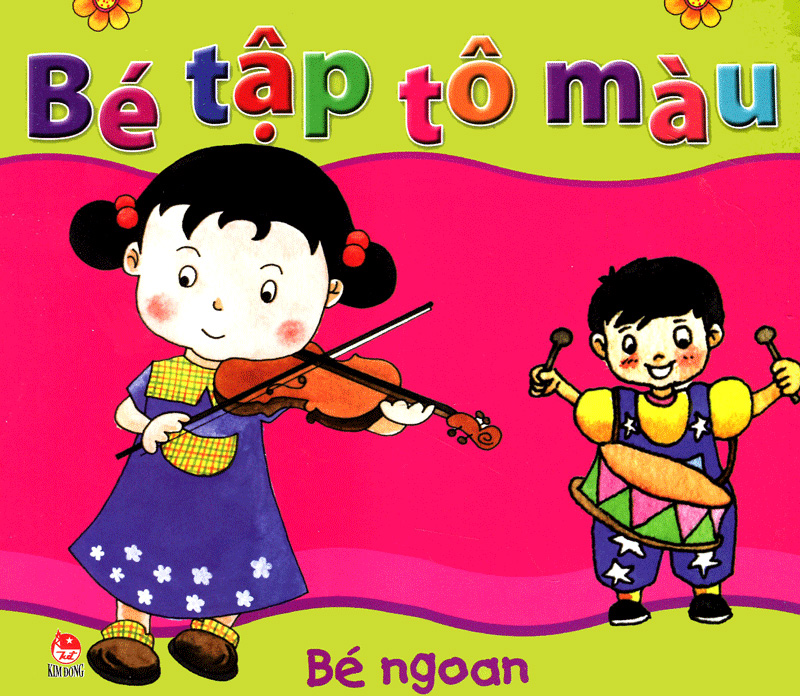 bé tập tô màu - bé ngoan (tái bản 2019) - Ảnh 2