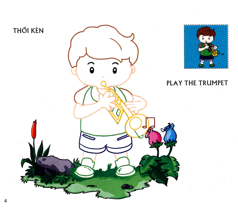 bé tập tô màu - bé ngoan (tái bản 2019) - Ảnh 5