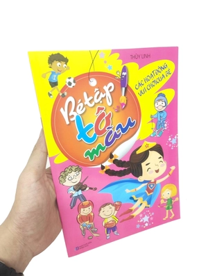 bé tập tô màu - các hoạt động vui chơi của bé (tái bản 2023) - Ảnh 7