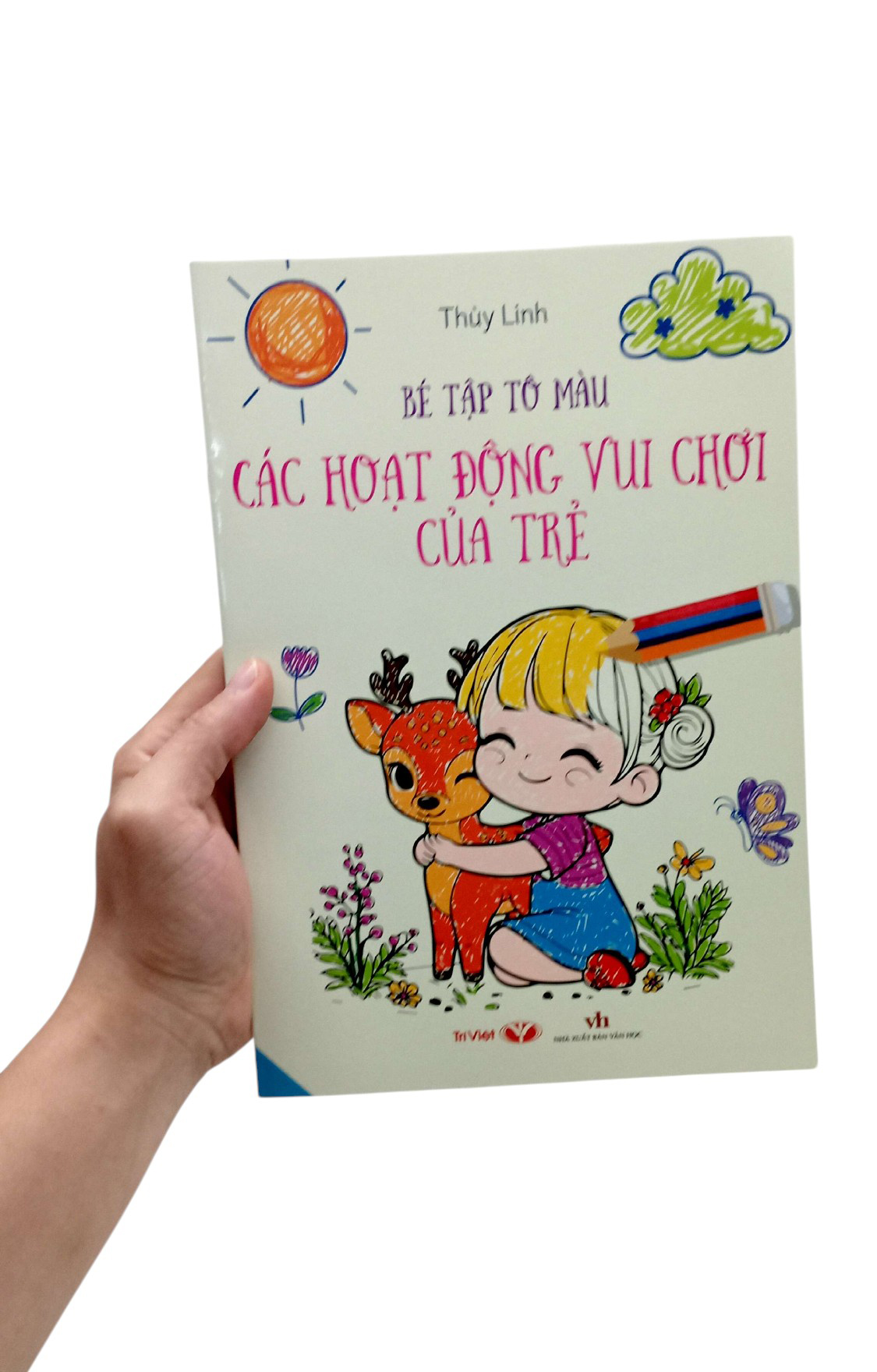 Bé Tập Tô Màu - Các Hoạt Động Vui Chơi Của Trẻ - Ảnh 7