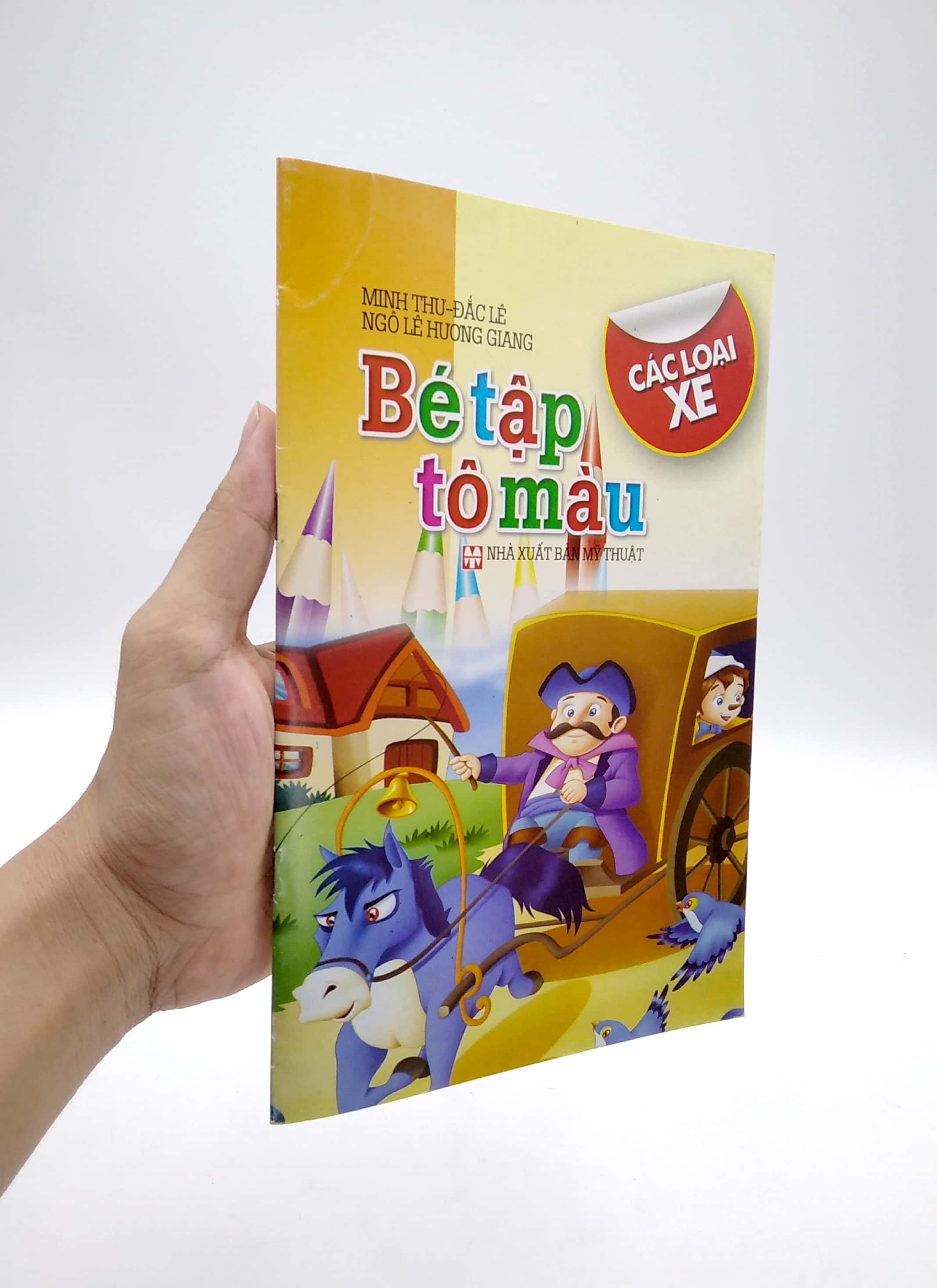 bé tập tô màu - các loại xe - Ảnh 7