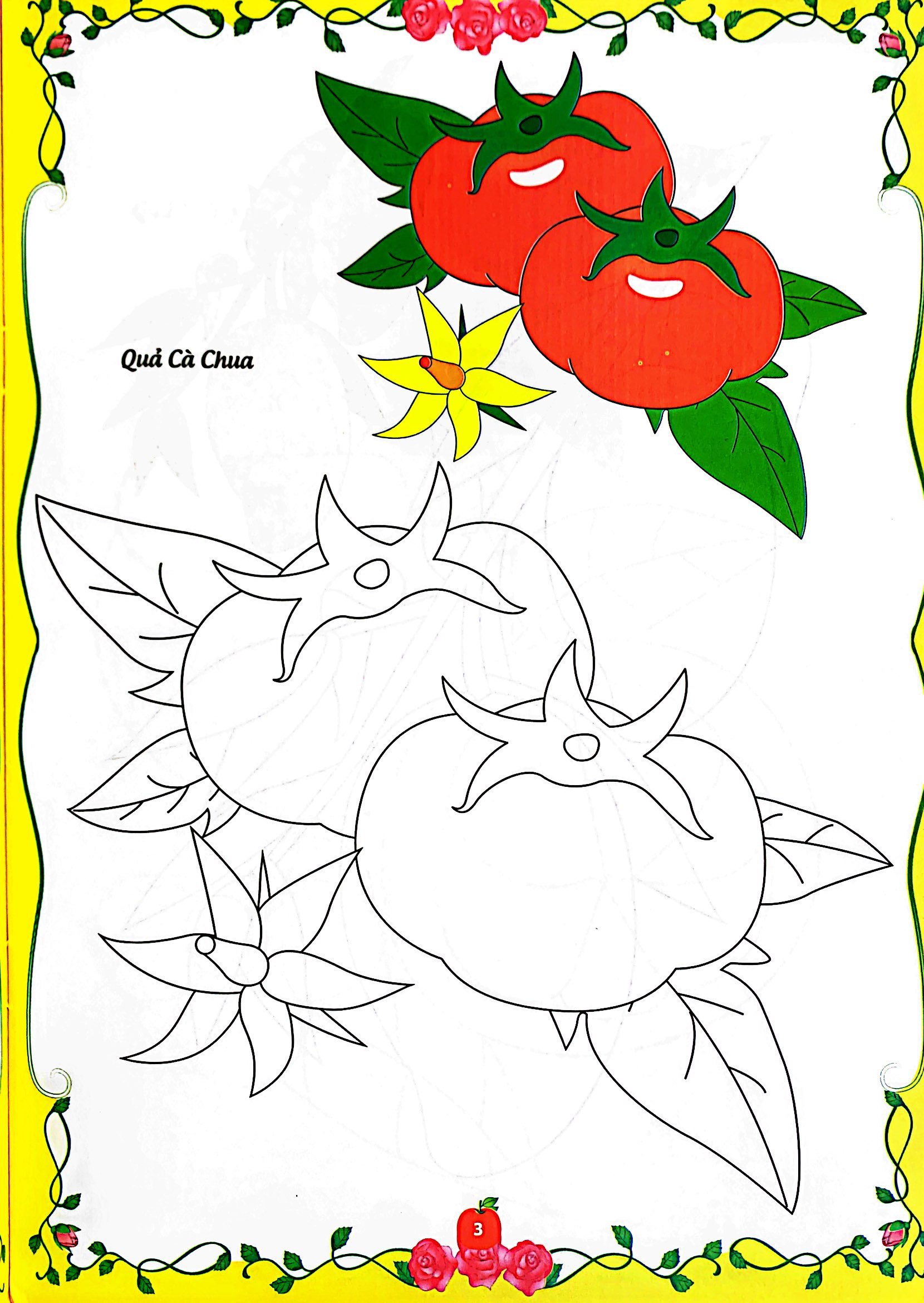 bé tập tô màu - củ, quả (tái bản 2023) - Ảnh 9