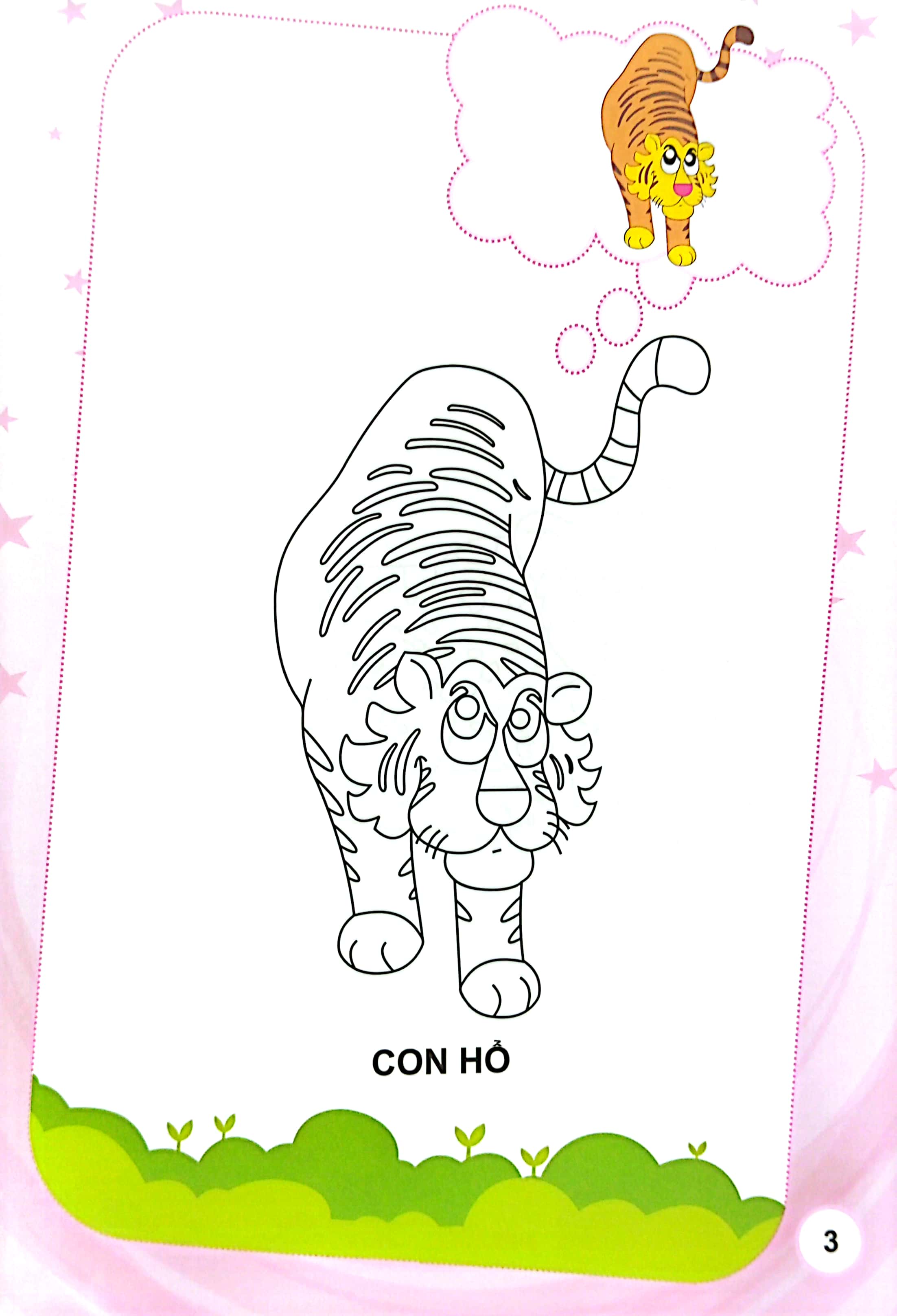 bé tập tô màu - động vật (2022) - Ảnh 4