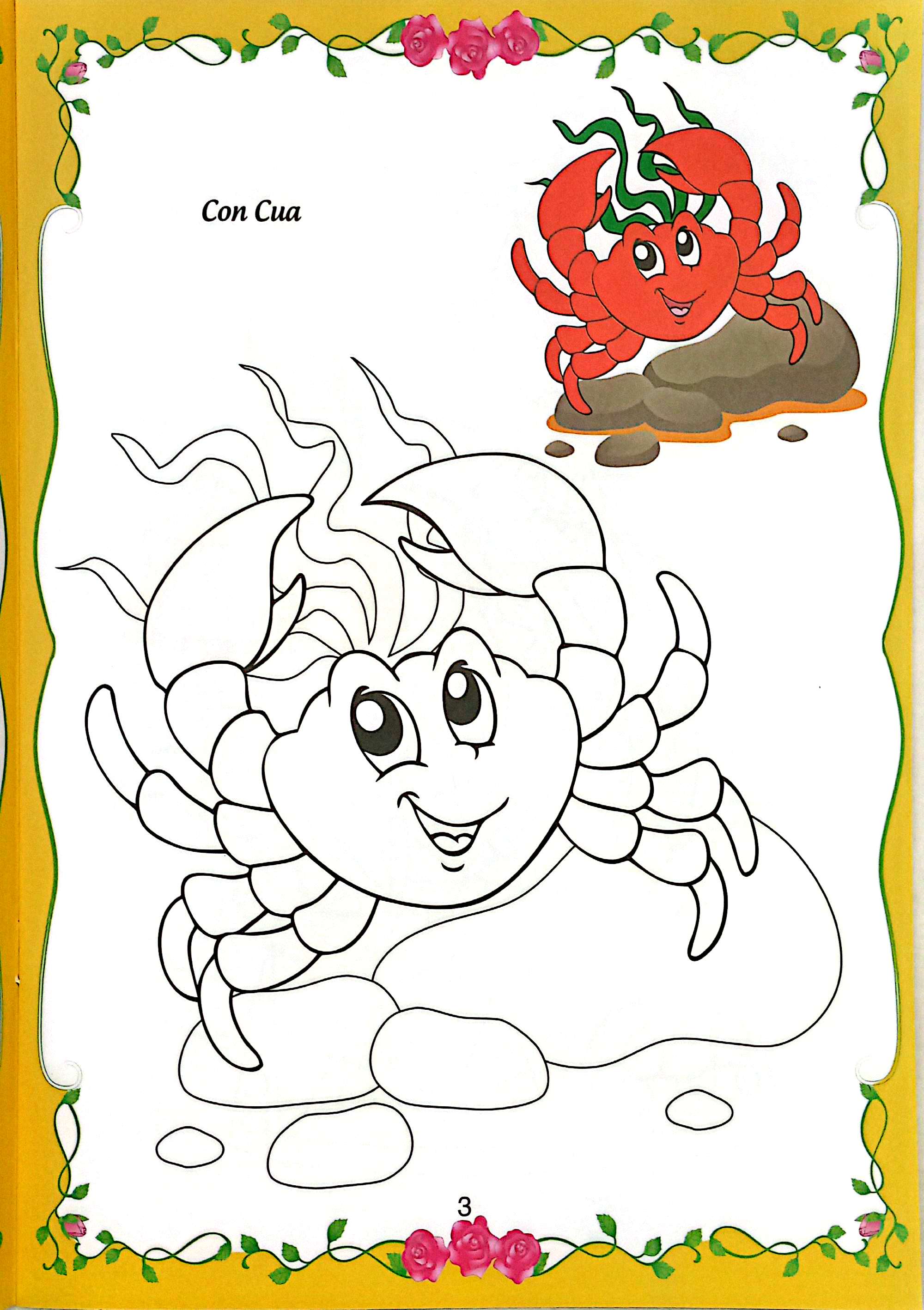 Bé Tập Tô Màu - Động Vật Dưới Nước - Ảnh 5