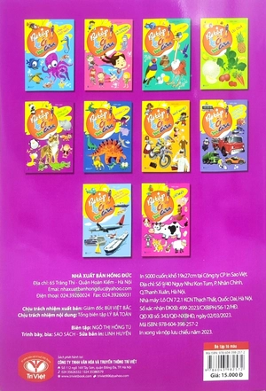 bé tập tô màu - động vật hoang dã (tái bản 2023) - Ảnh 10