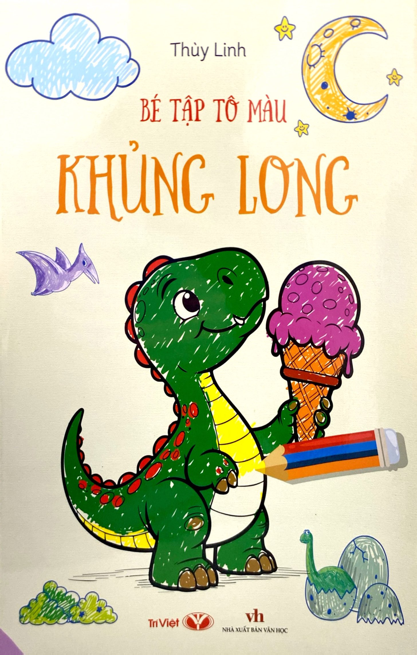 Bé Tập Tô Màu - Khủng Long - Ảnh 2