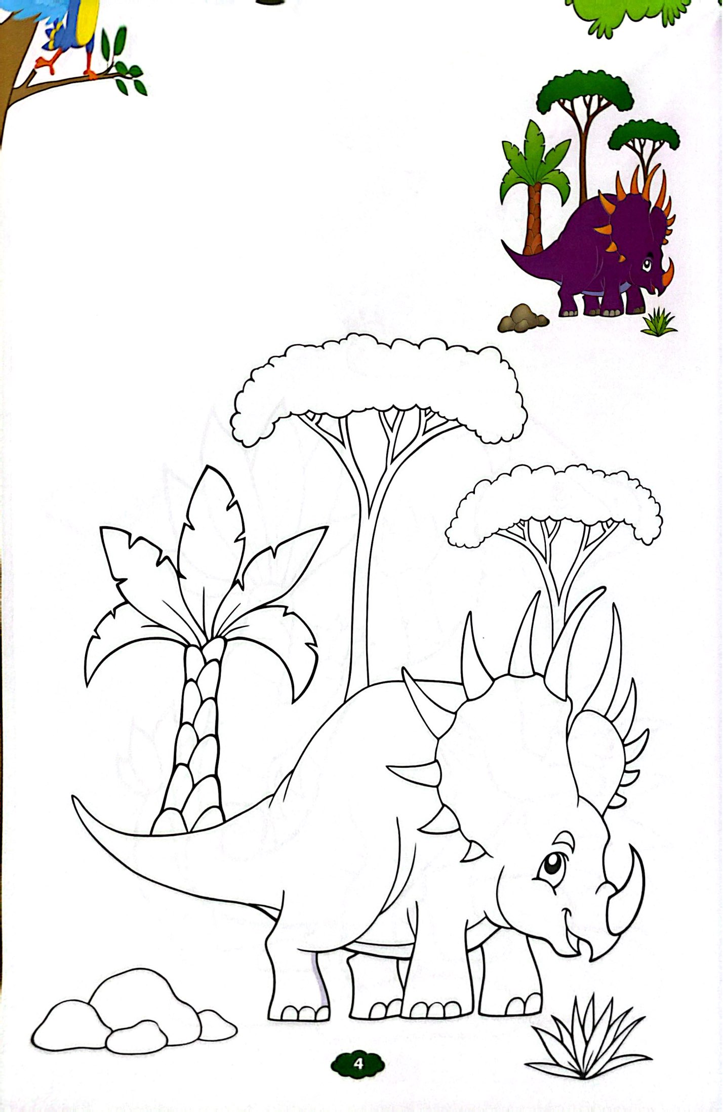 Bé Tập Tô Màu - Khủng Long - Ảnh 6