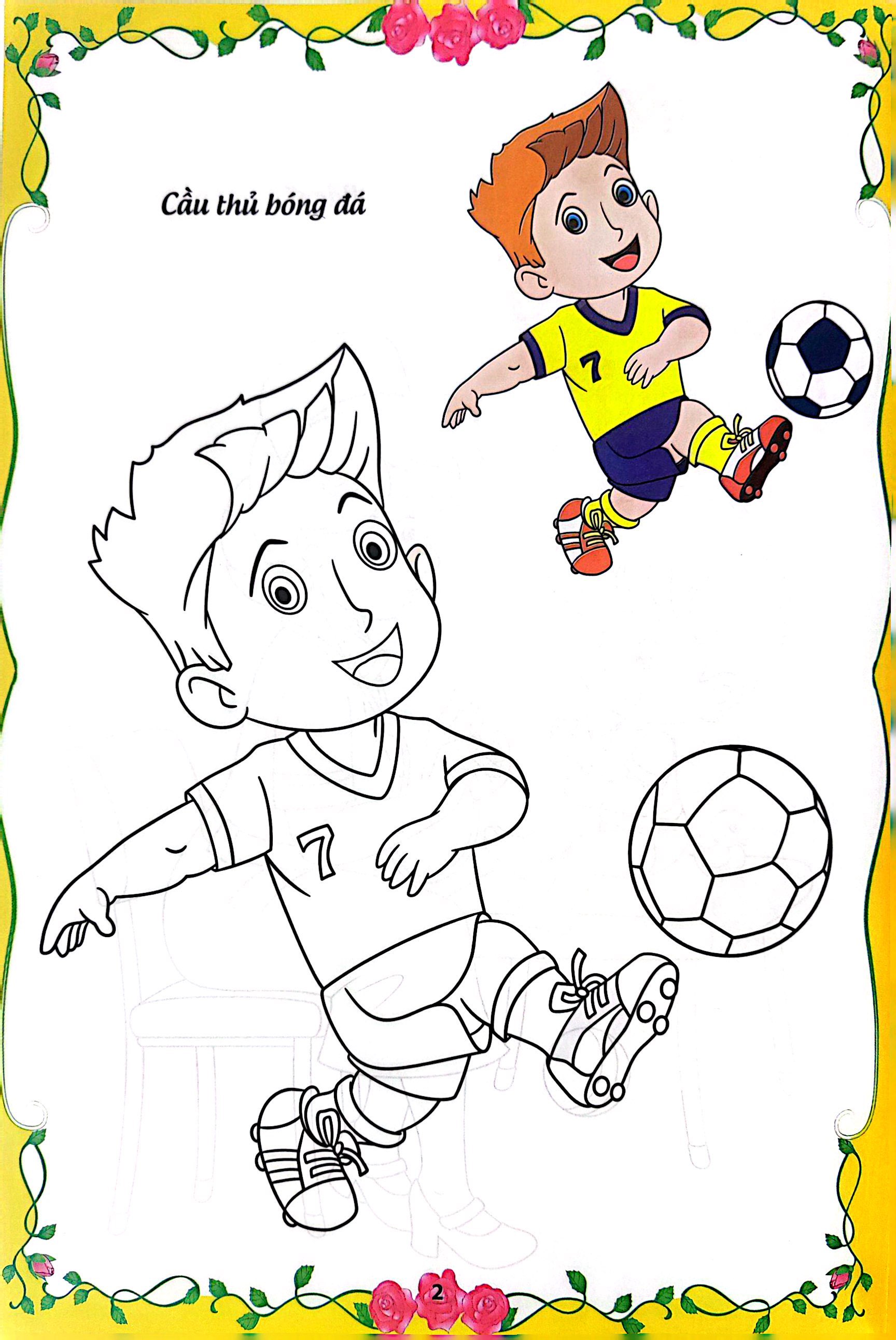 bé tập tô màu - nghề nghiệp (tái bản 2023) - Ảnh 5