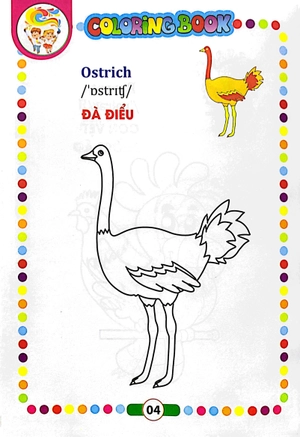 bé tập tô màu - song ngữ anh-việt - động vật nuôi - Ảnh 5