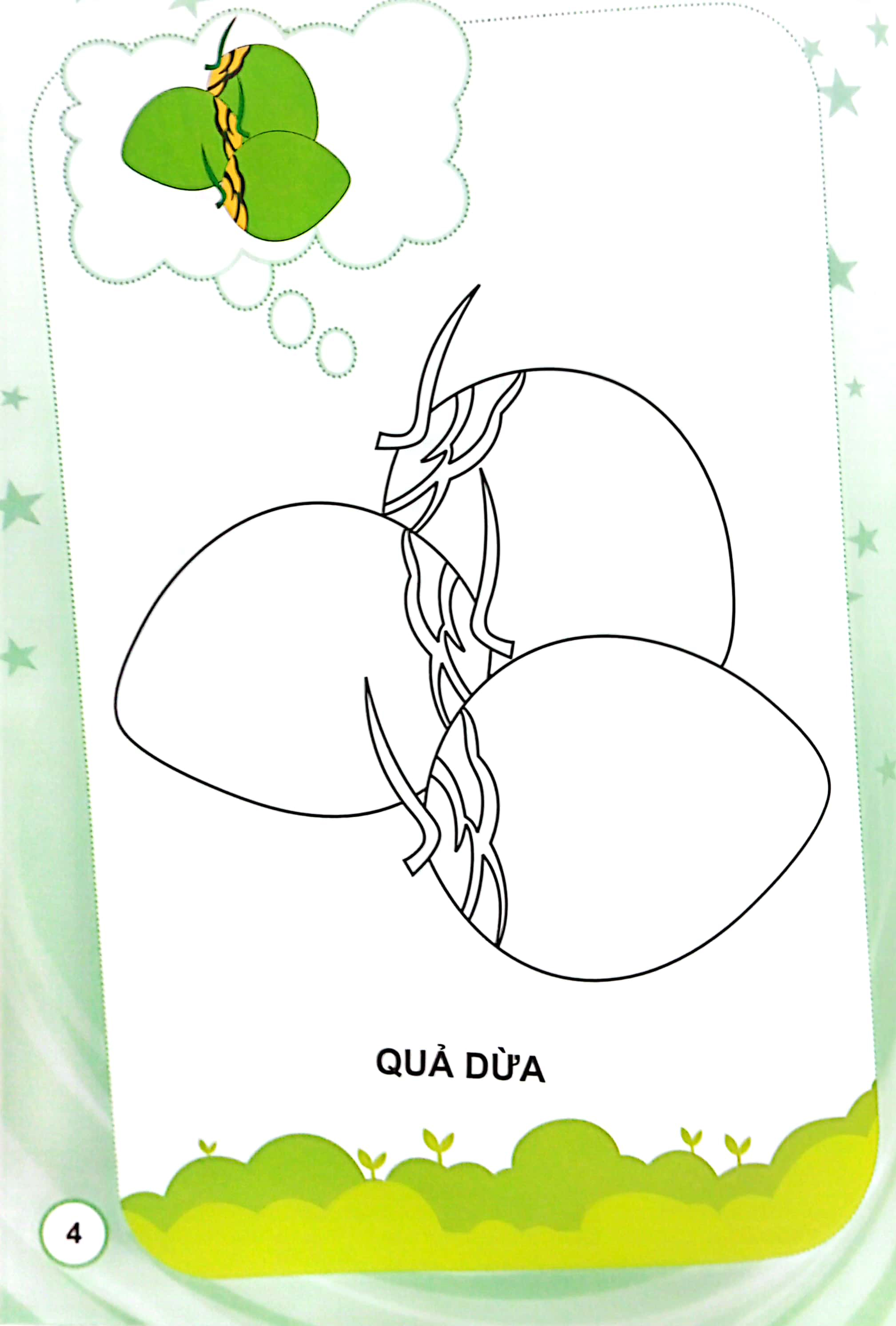 bé tập tô màu - trái cây (tái bản) - Ảnh 5