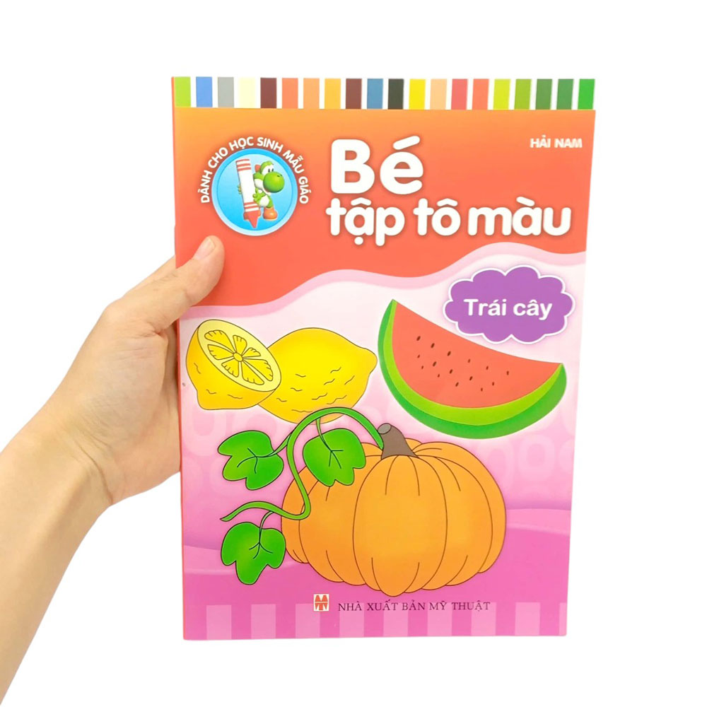 bé tập tô màu - trái cây (tái bản) - Ảnh 8