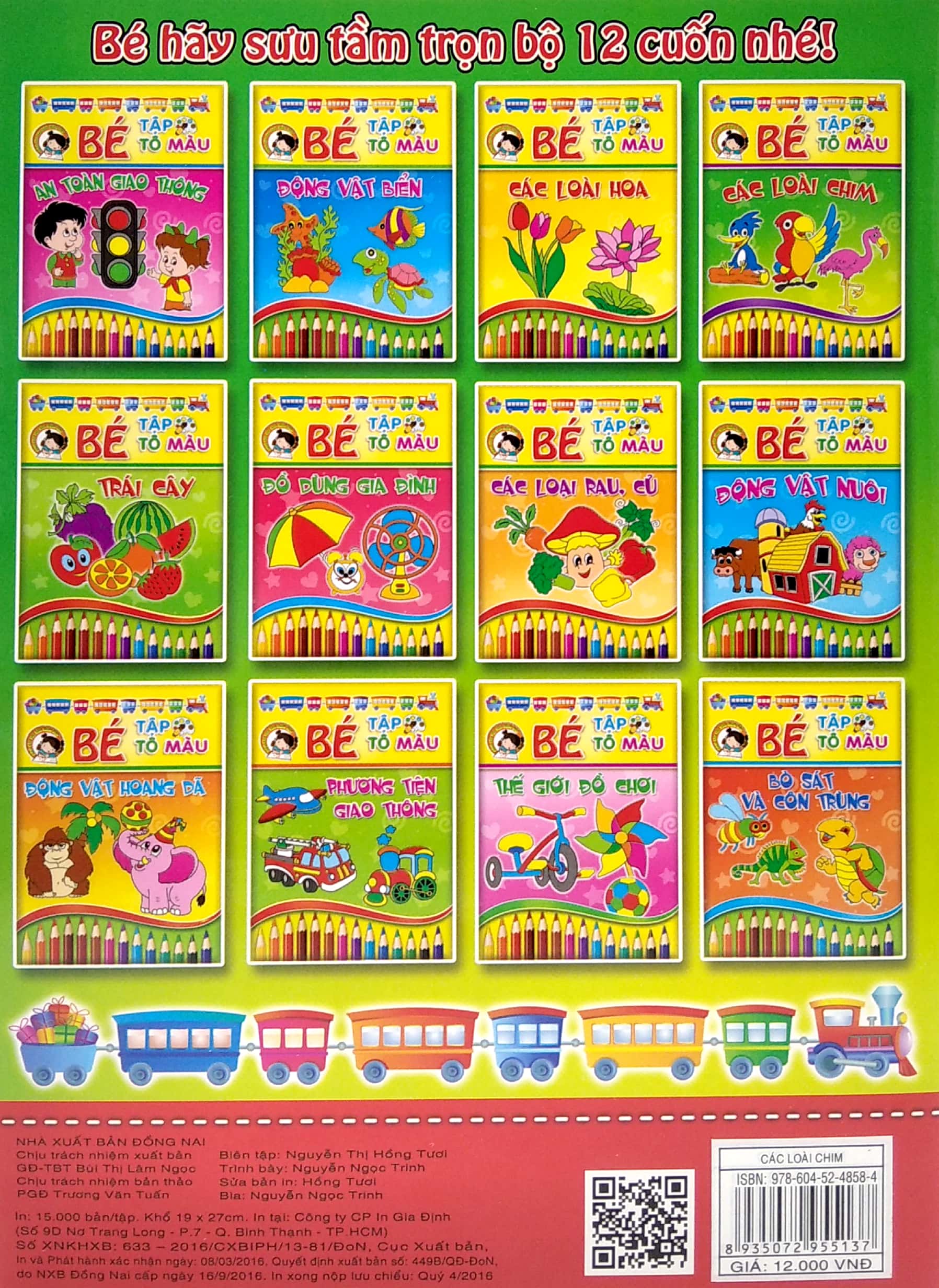 bé tập tô màu và học tiếng anh theo chủ đề - các loại chim - Ảnh 7