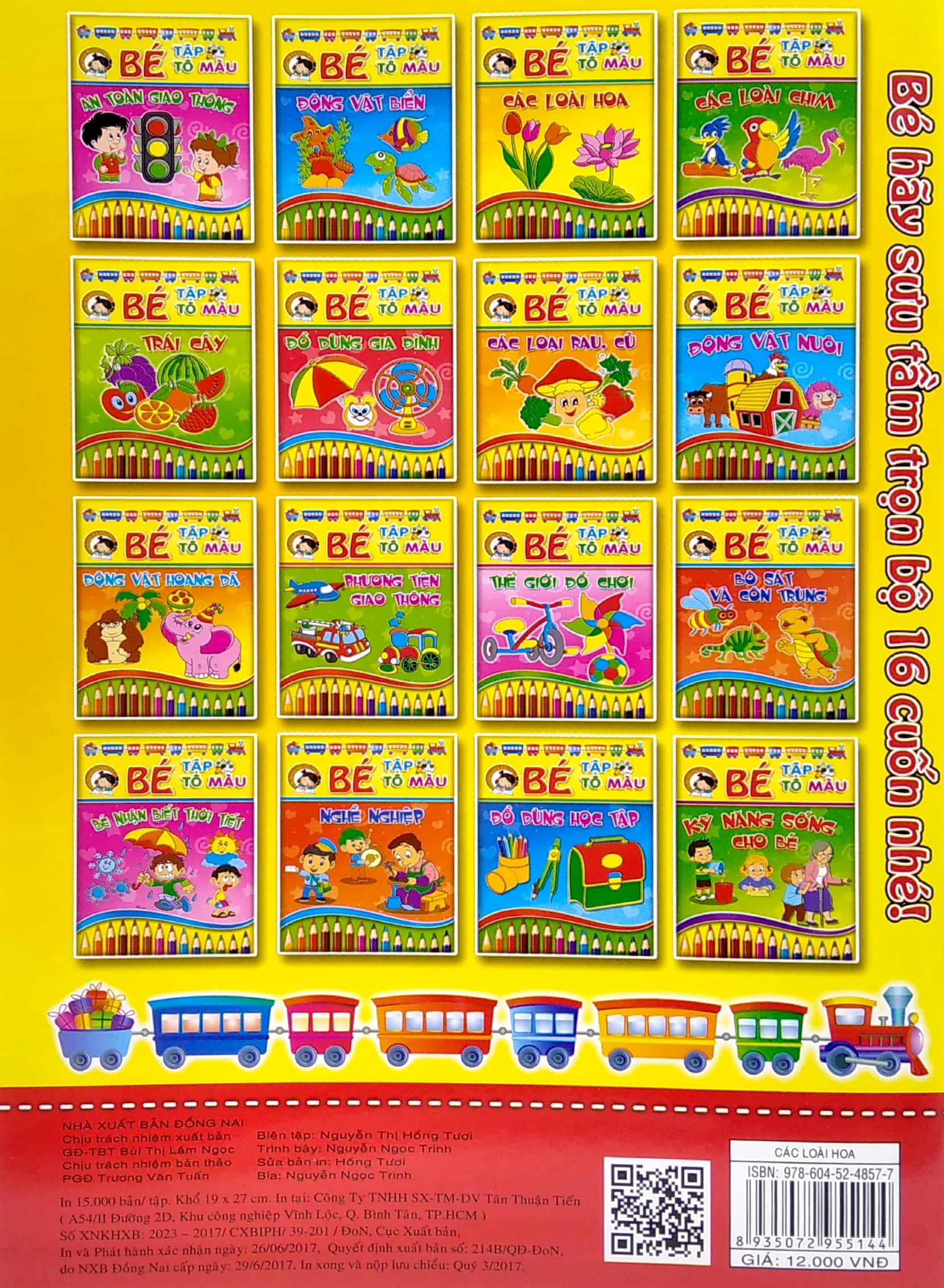 bé tập tô màu và học tiếng anh theo chủ đề - các loài hoa - Ảnh 7