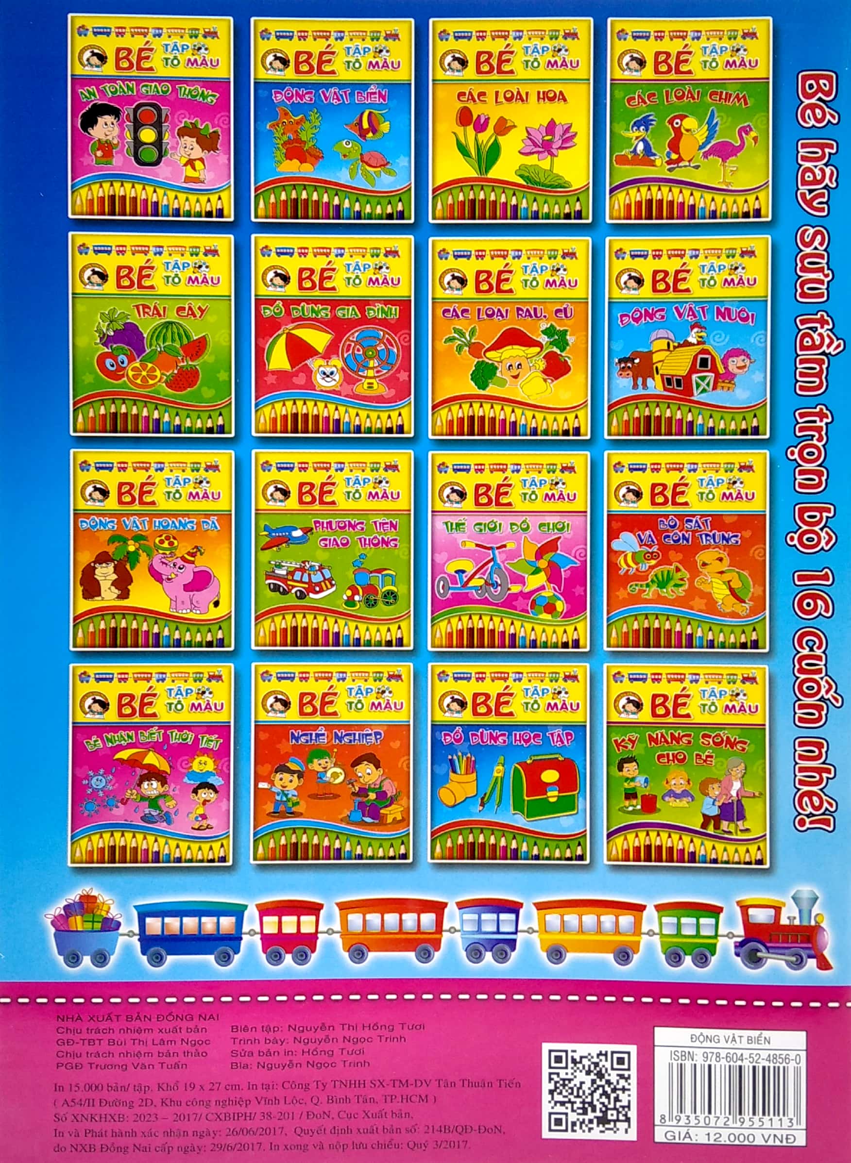 bé tập tô màu và học tiếng anh theo chủ đề - động vật biển - Ảnh 7