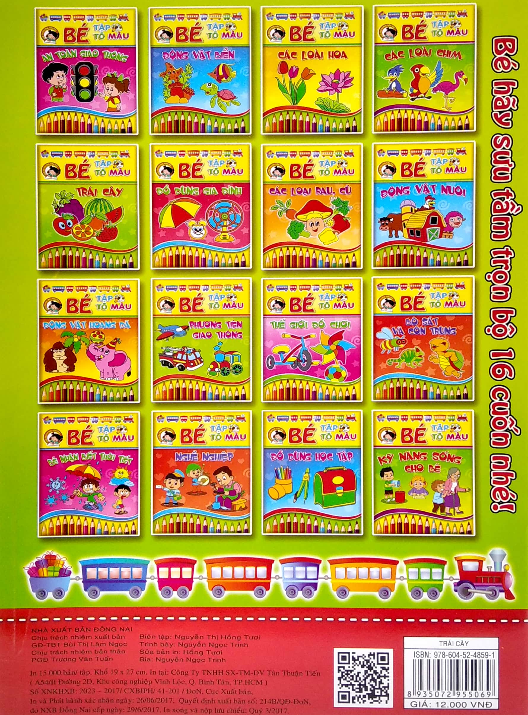 bé tập tô màu và học tiếng anh theo chủ đề - trái cây - Ảnh 7