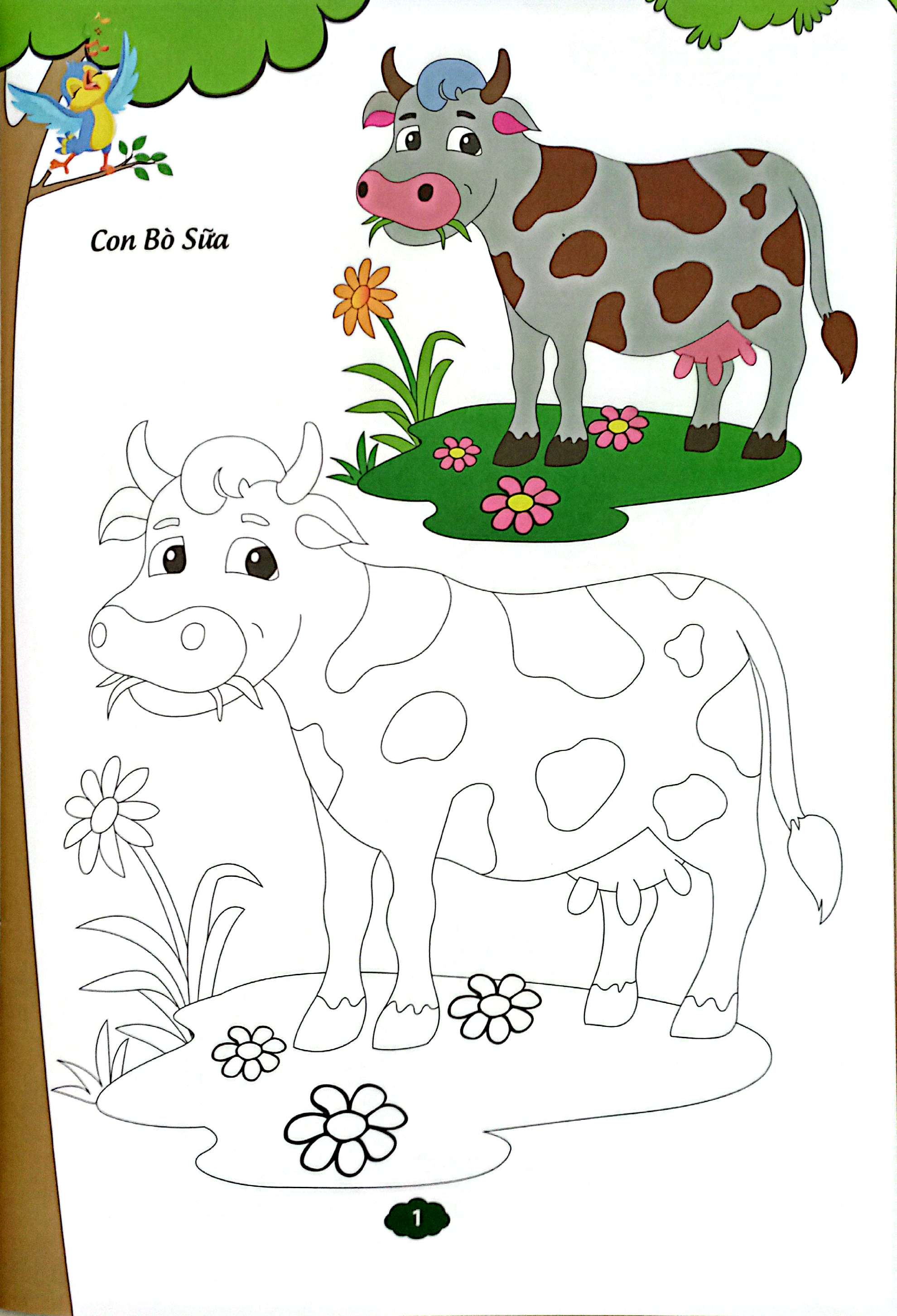 Bé Tập Tô Màu - Vật Nuôi - Ảnh 3