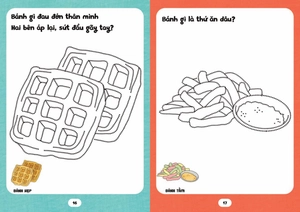 bé tập tô phát triển tư duy - câu đố về các loại bánh - Ảnh 11