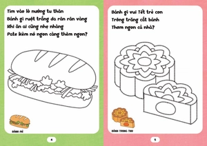 bé tập tô phát triển tư duy - câu đố về các loại bánh - Ảnh 5