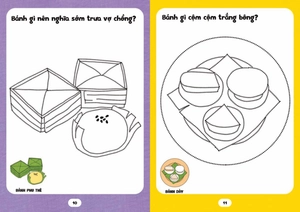 bé tập tô phát triển tư duy - câu đố về các loại bánh - Ảnh 8