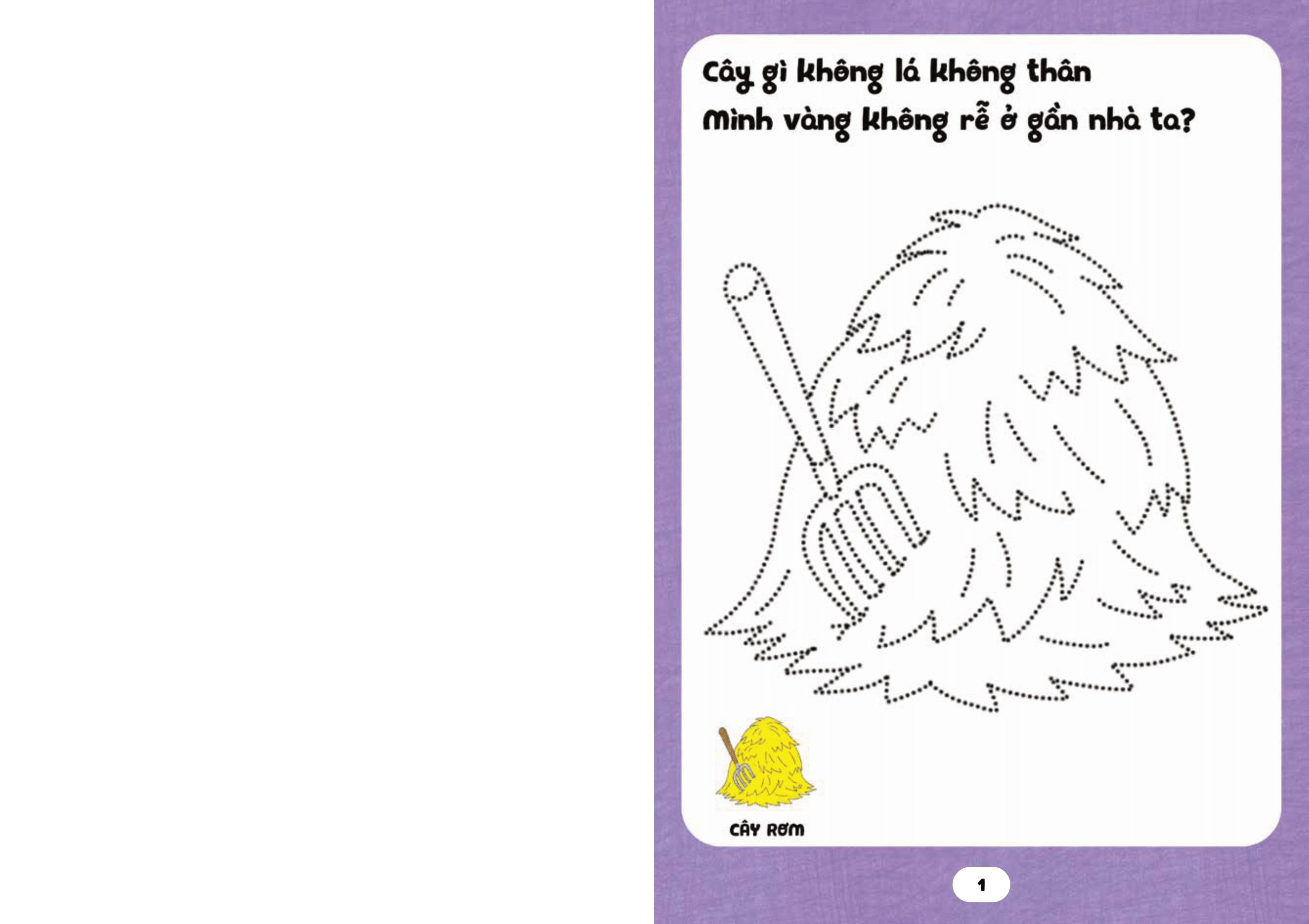 bé tập tô phát triển tư duy - câu đố về các loài cây - Ảnh 3