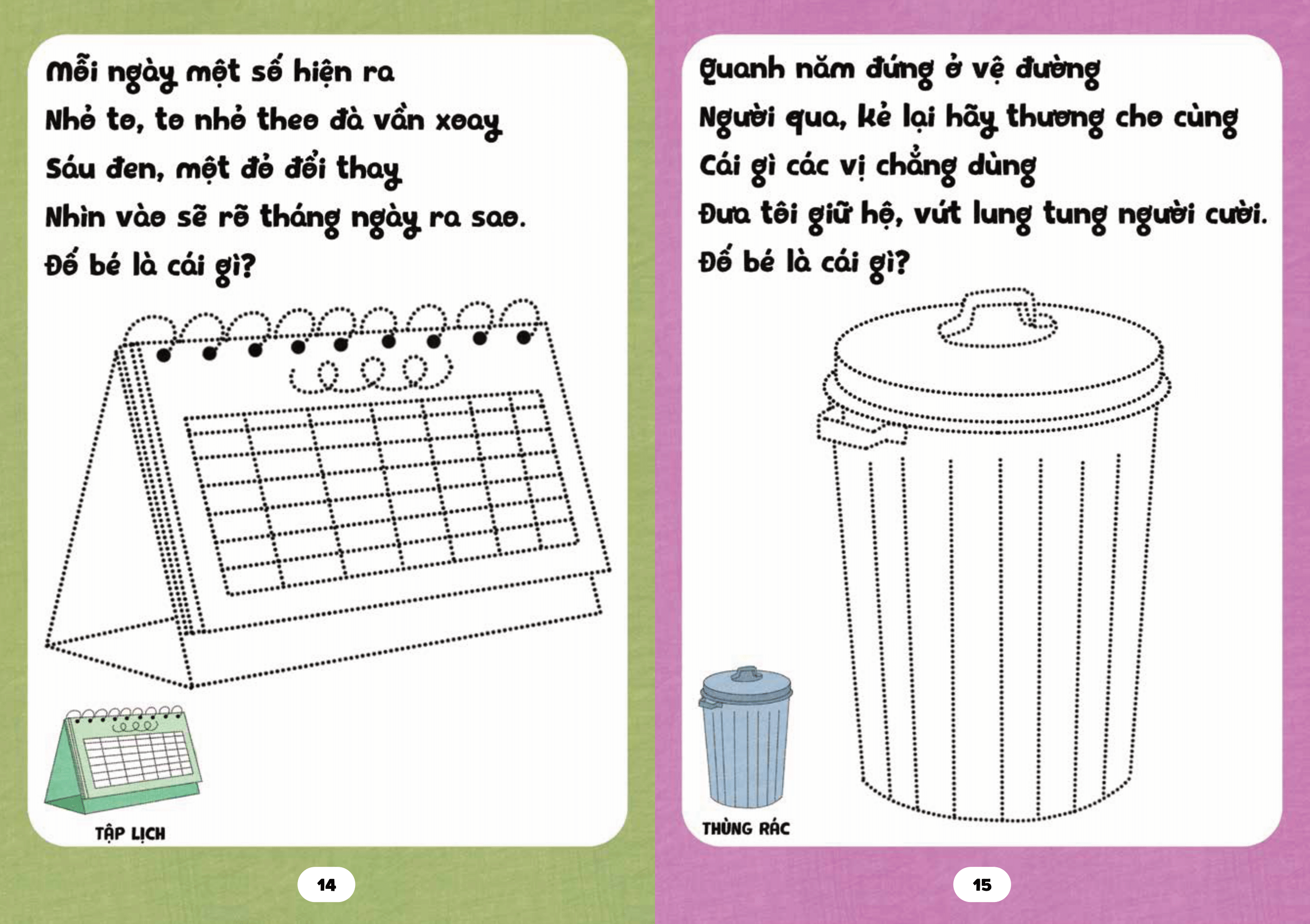 bé tập tô phát triển tư duy - câu đố về đồ vật - Ảnh 10