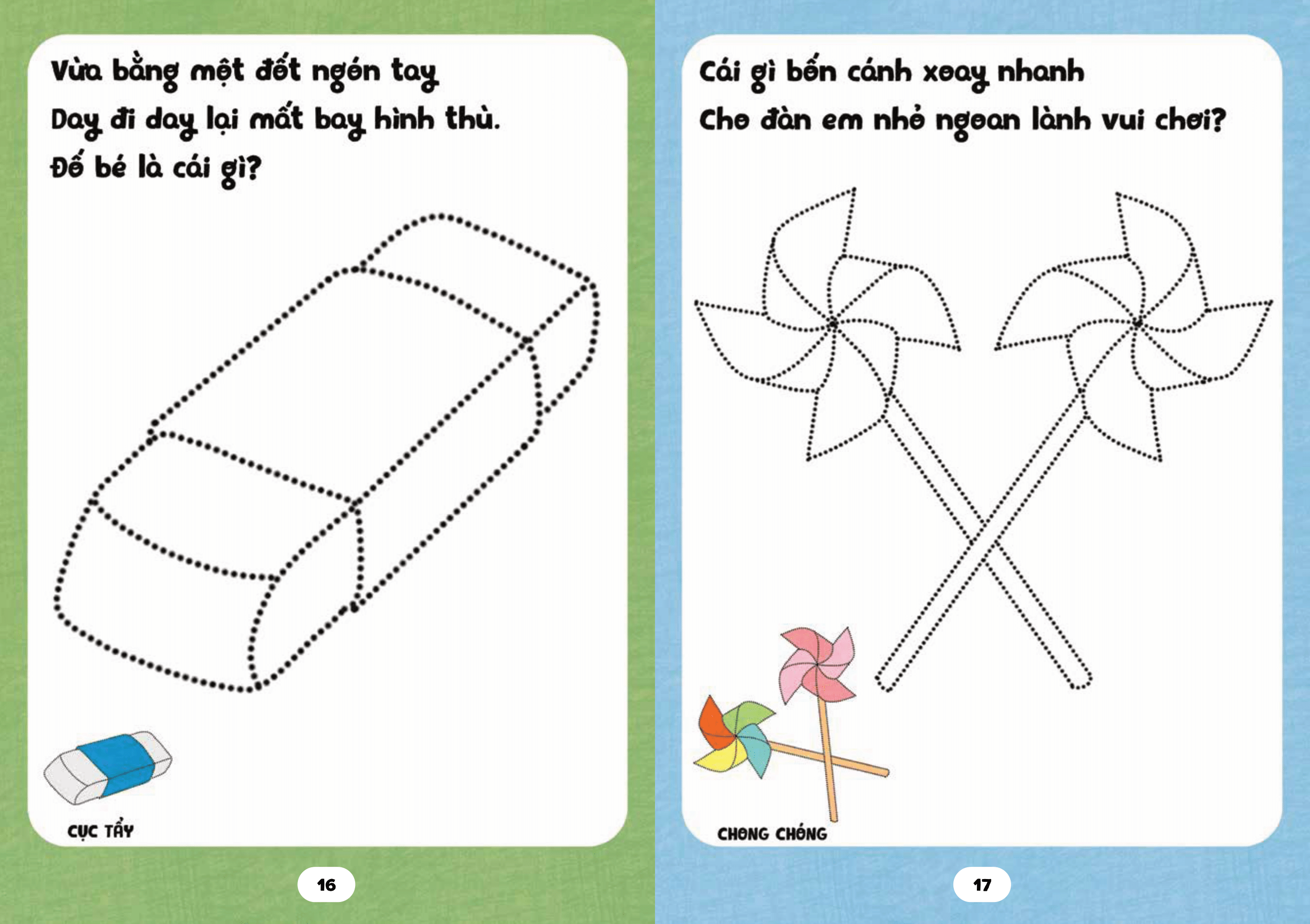 bé tập tô phát triển tư duy - câu đố về đồ vật - Ảnh 11