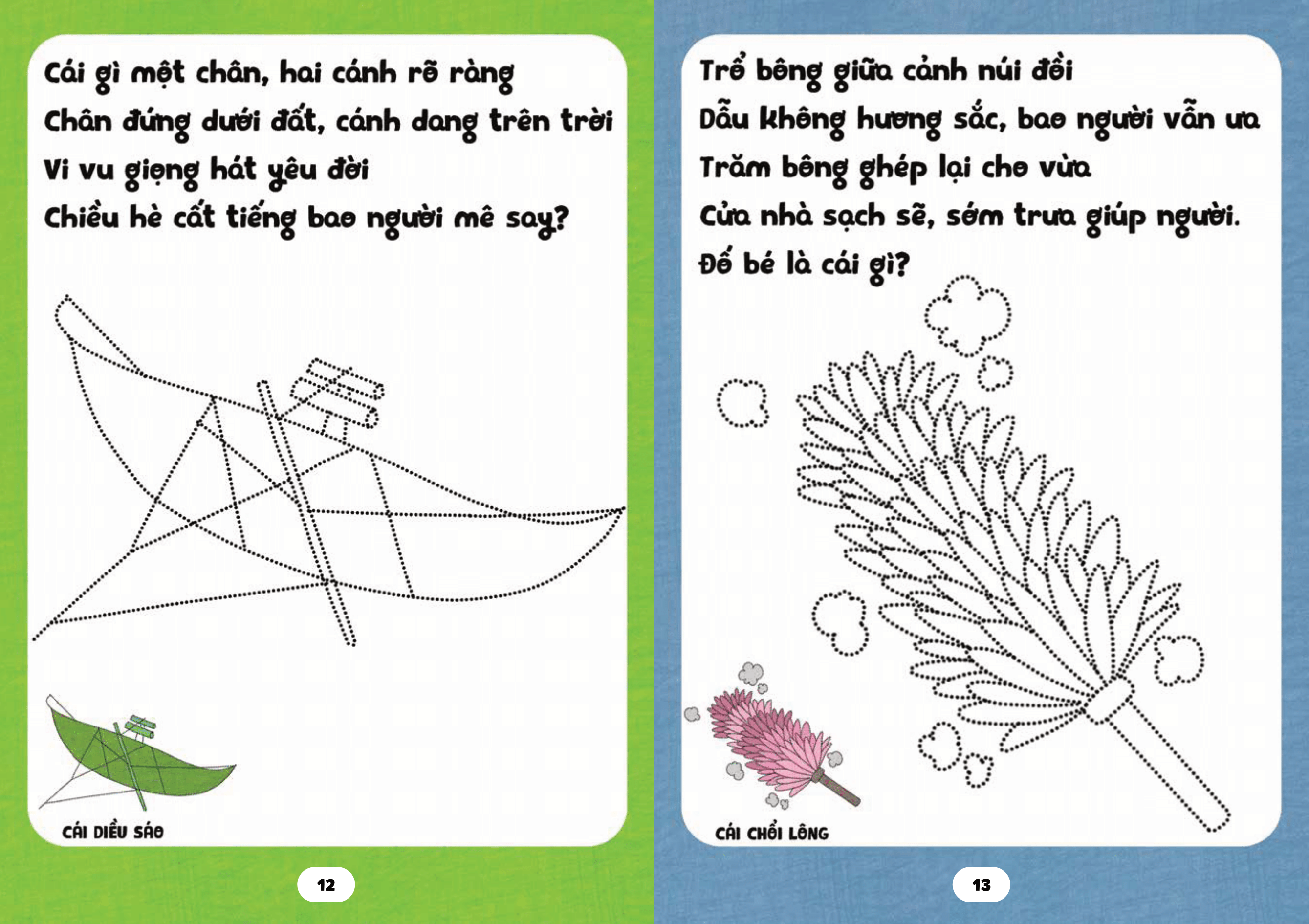 bé tập tô phát triển tư duy - câu đố về đồ vật - Ảnh 9