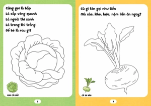bé tập tô phát triển tư duy - câu đố về rau củ - Ảnh 3